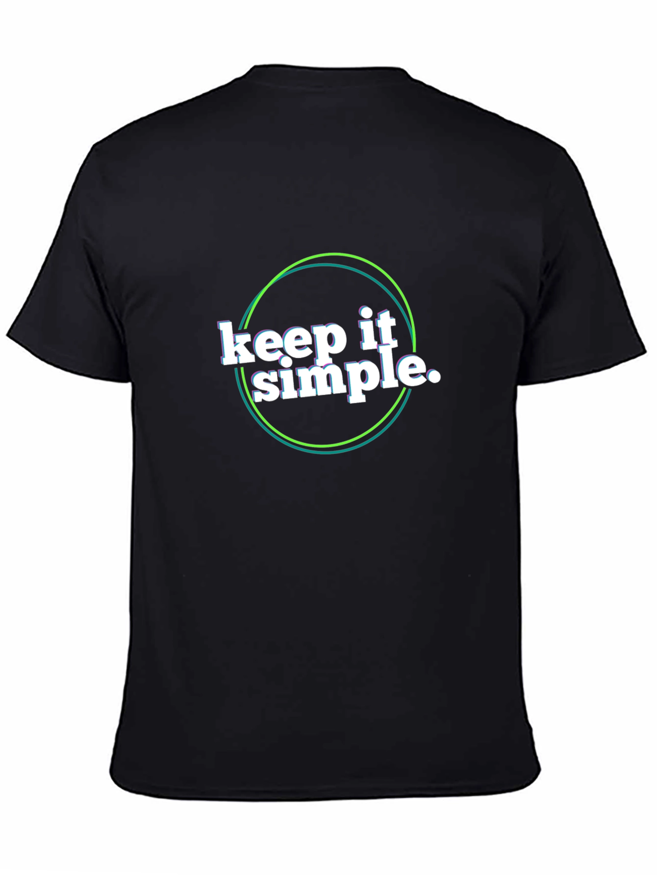 Black Keep It Simple Black Tee view 4