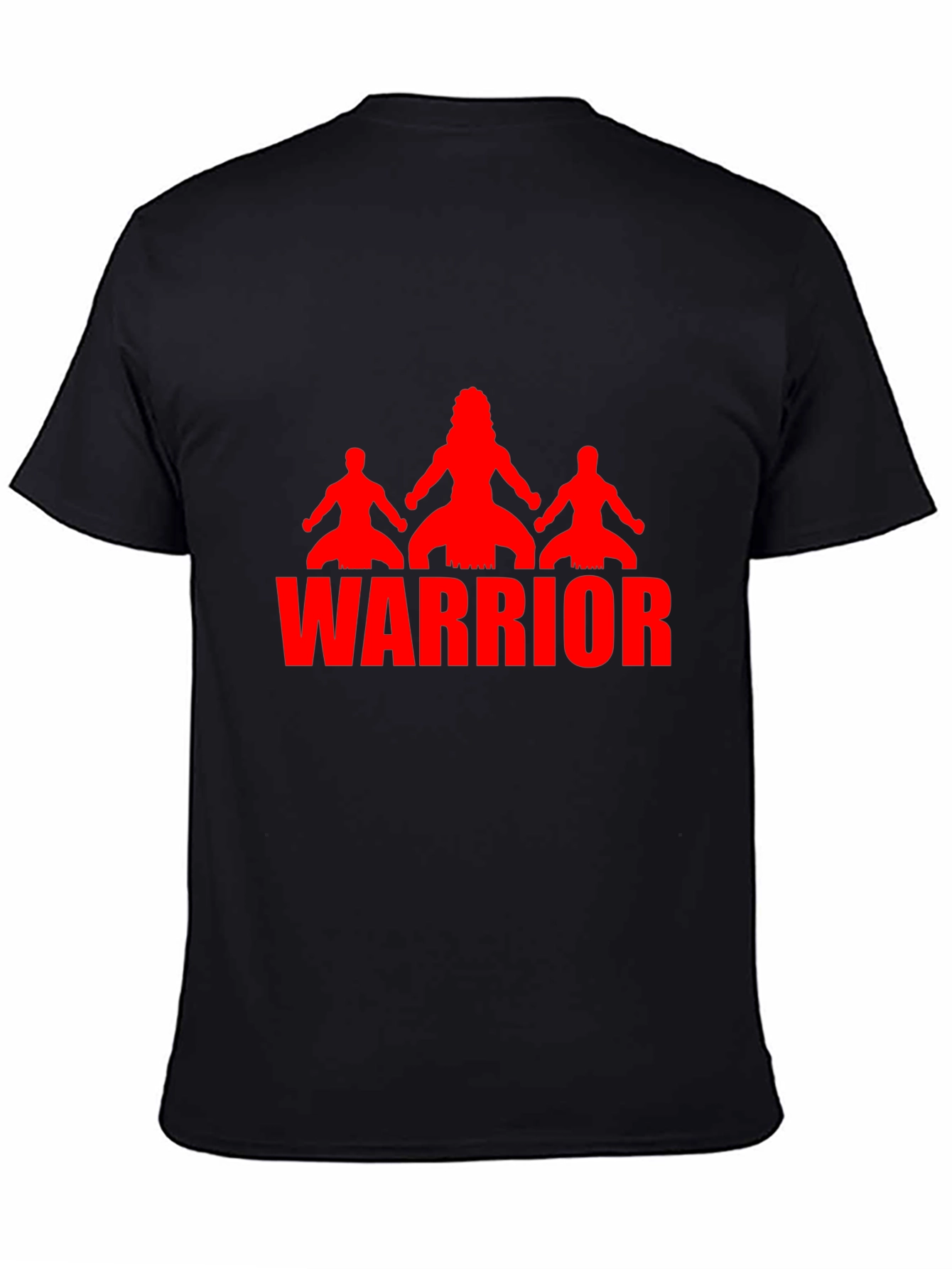 Black Warrior Graphic Black T-Shirt - Men's view 4