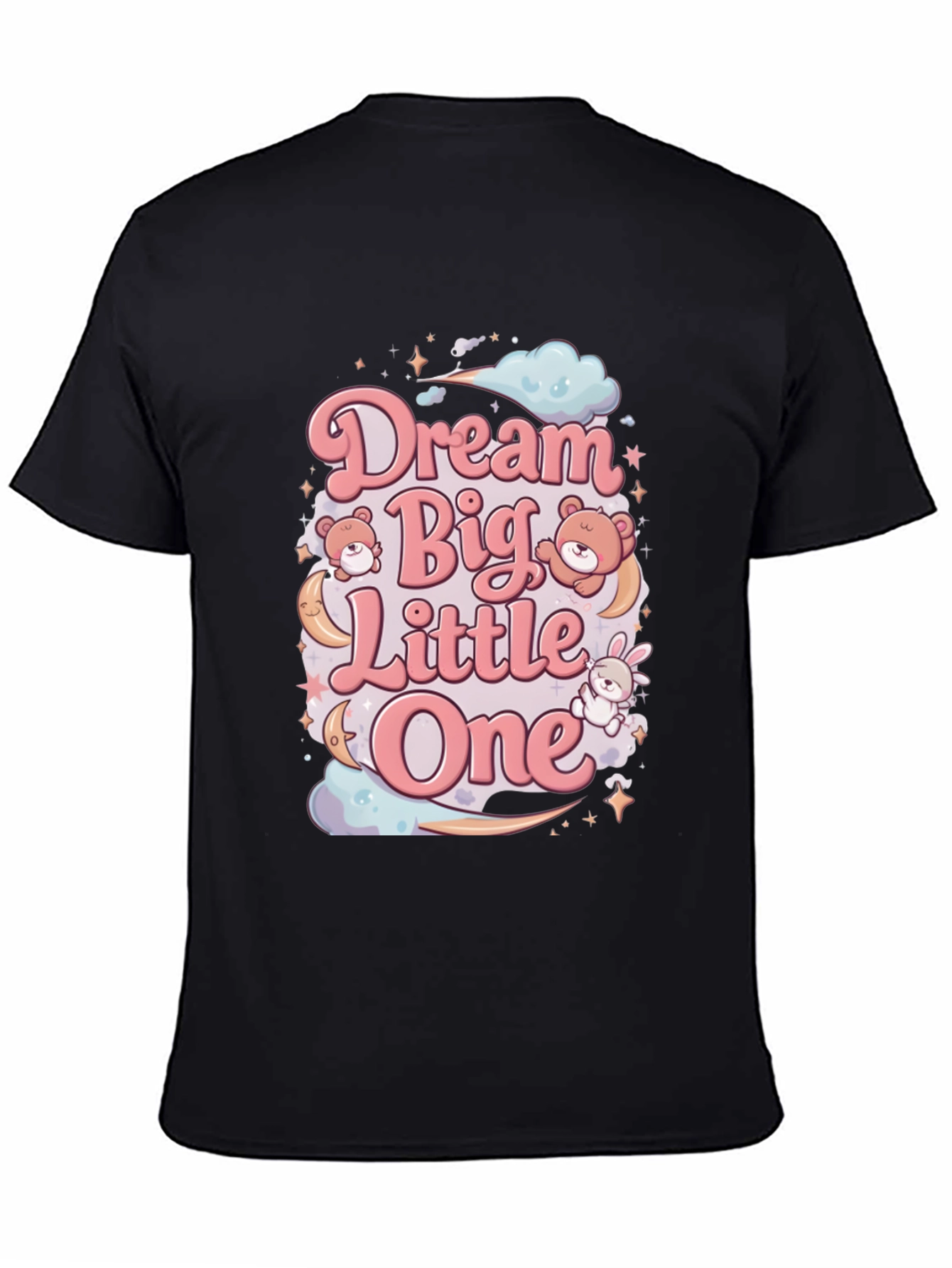 Black Dream Big Little One Graphic Tee view 4