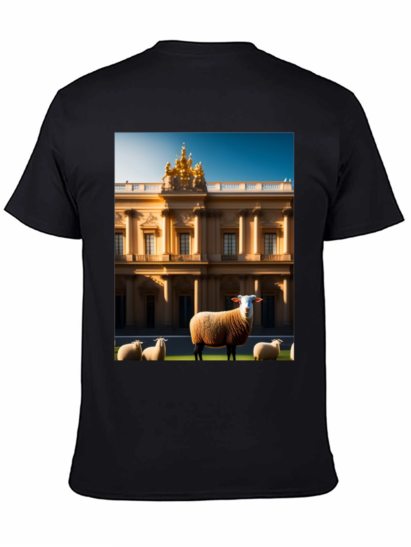 Black Sheep and Mansion Graphic Tee view 4