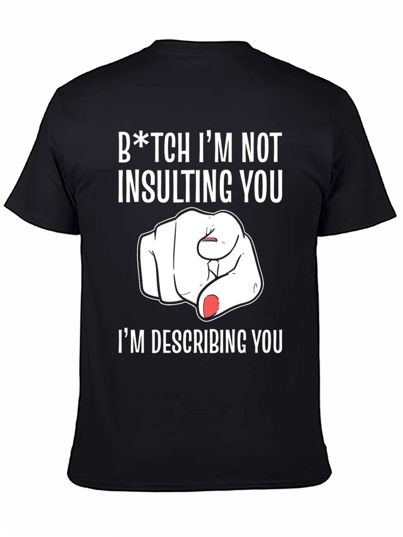 Black Describing You T-Shirt view 4