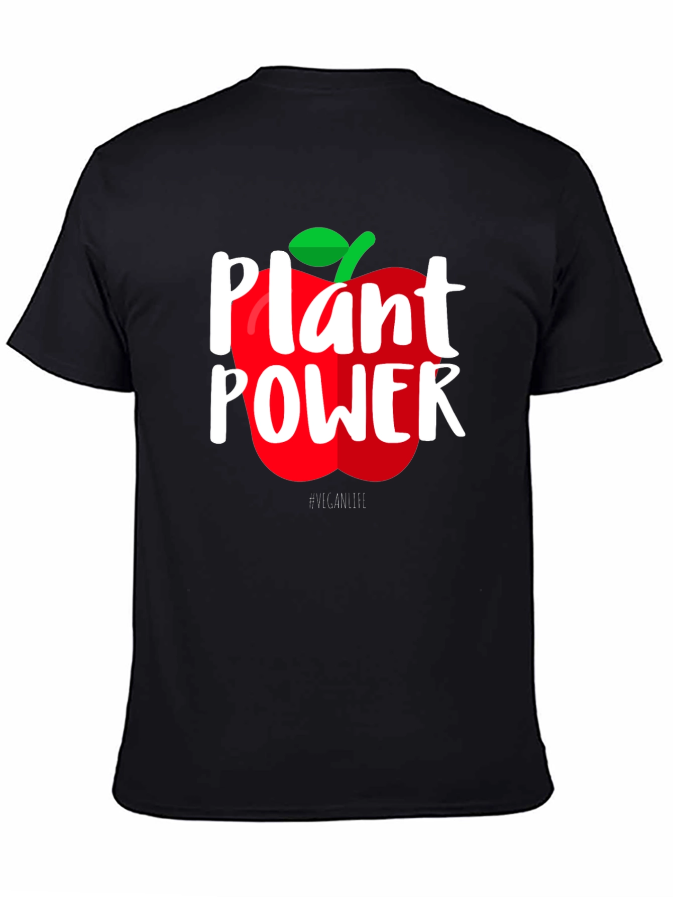 Plant Power Vegan Graphic Tee - 4