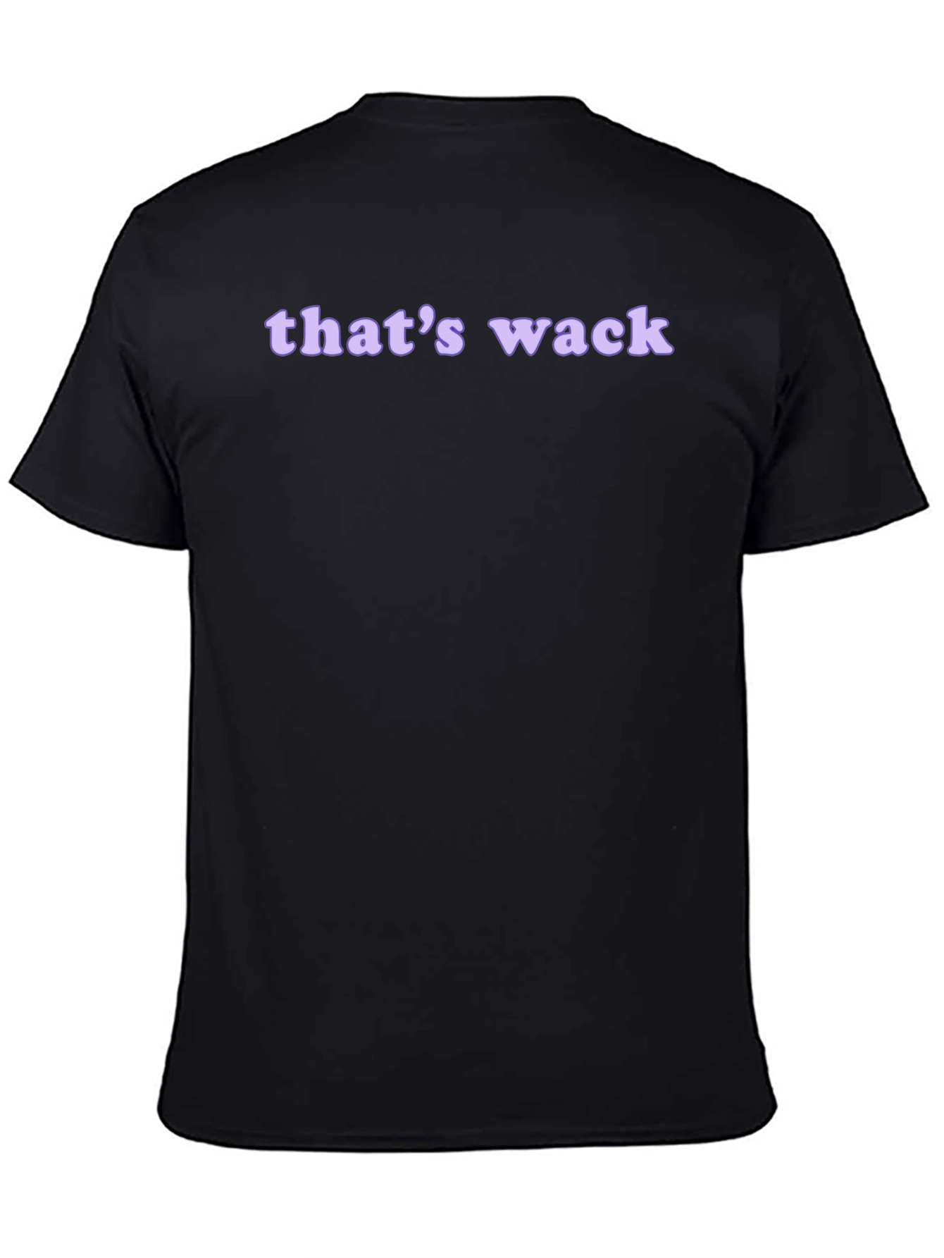Black That's Wack Graphic T-Shirt - Casual Style view 4