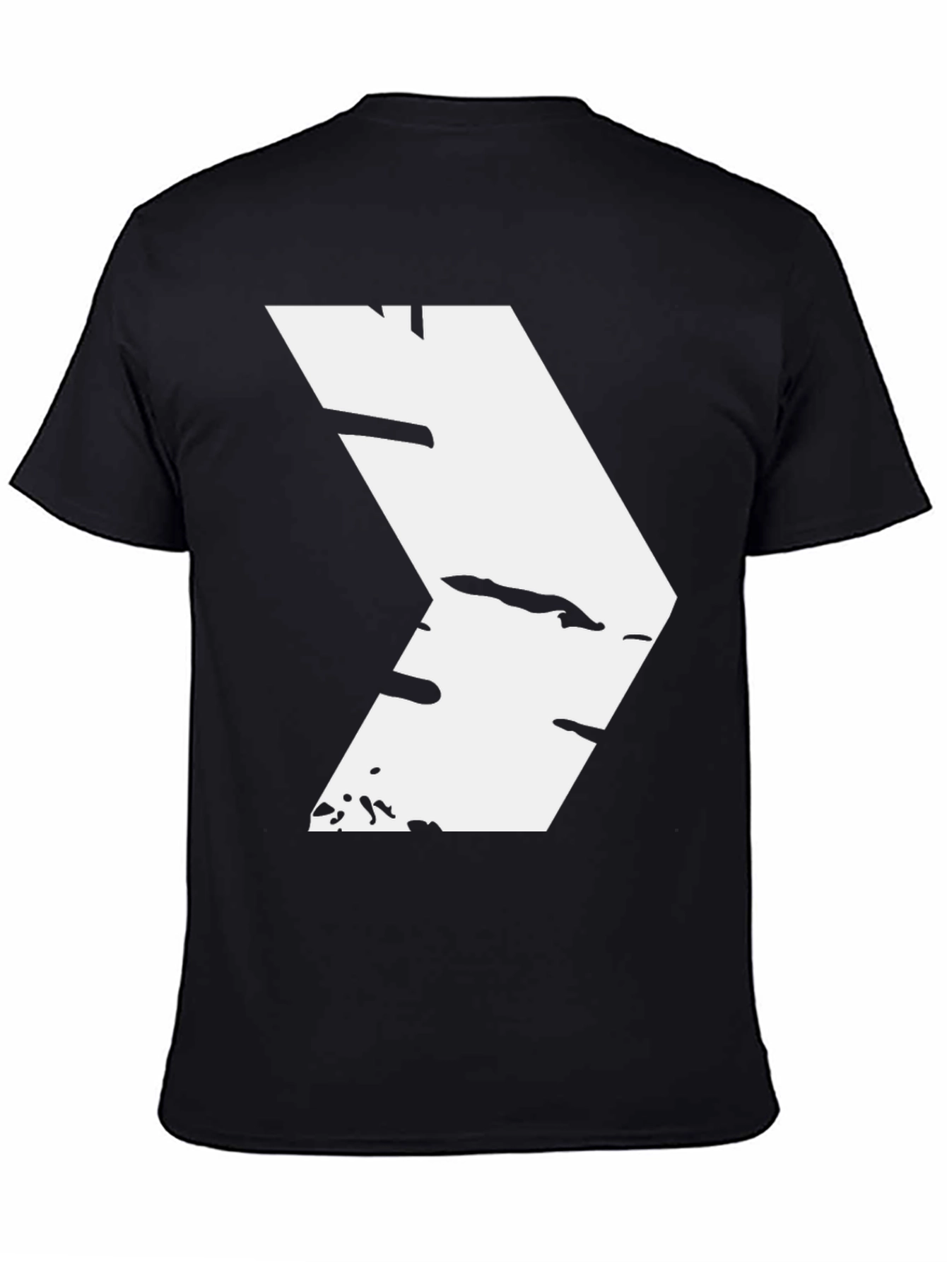 Black Arrow Graphic Black T-Shirt view 4