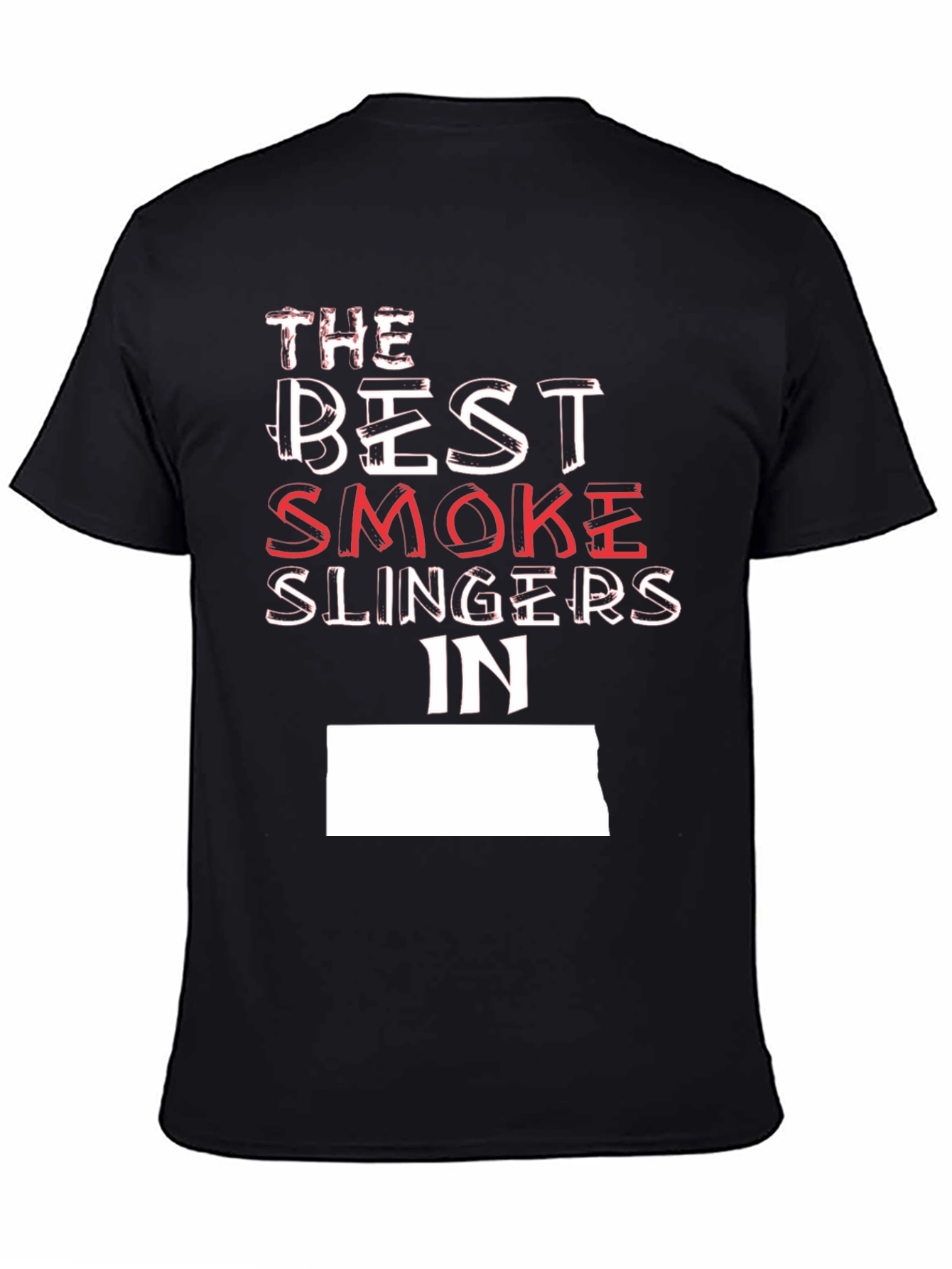 Black The Best Smoke Slingers T-Shirt view 4