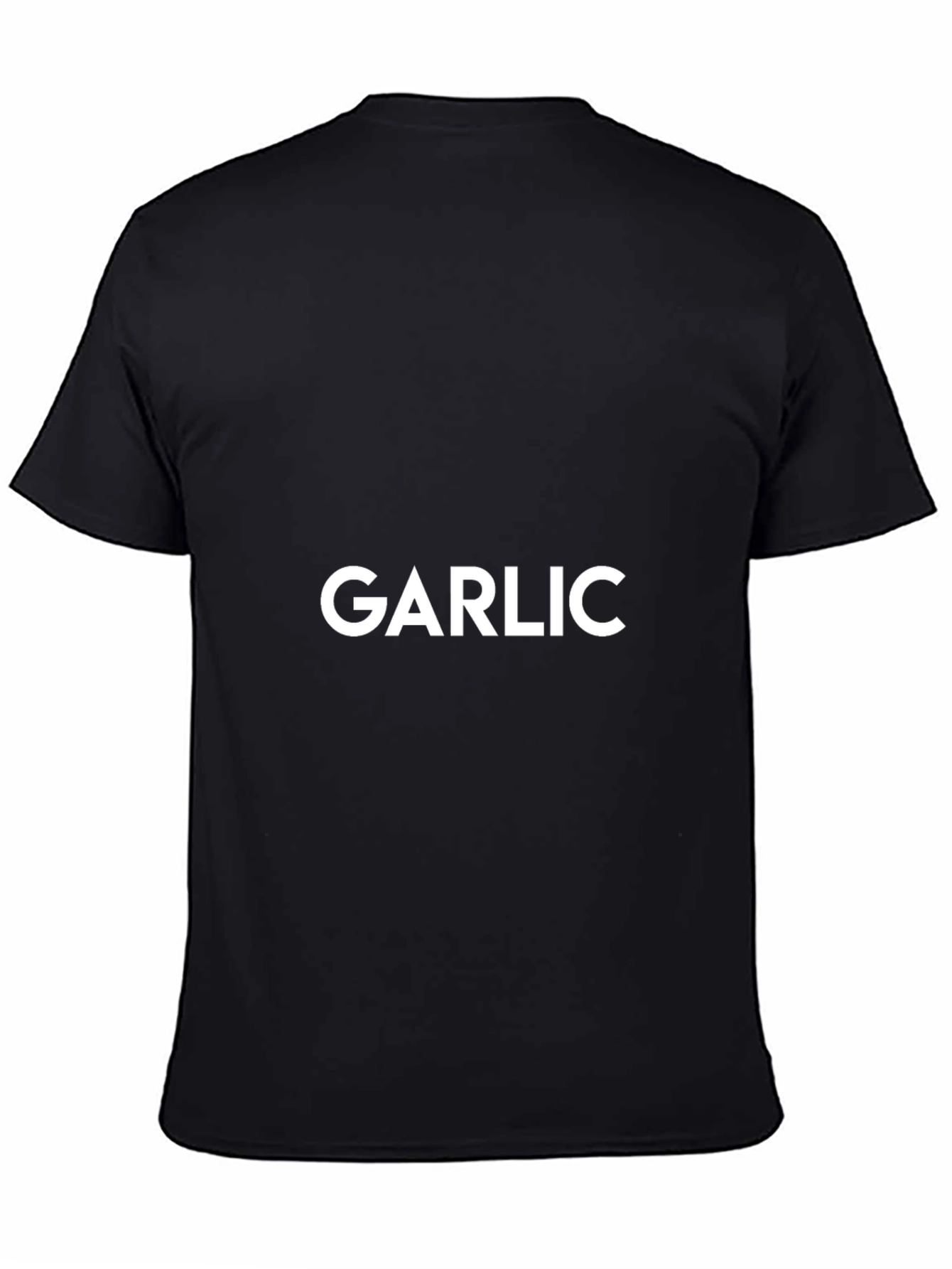Black Garlic Graphic T-Shirt - Novelty Foodie Tee view 4