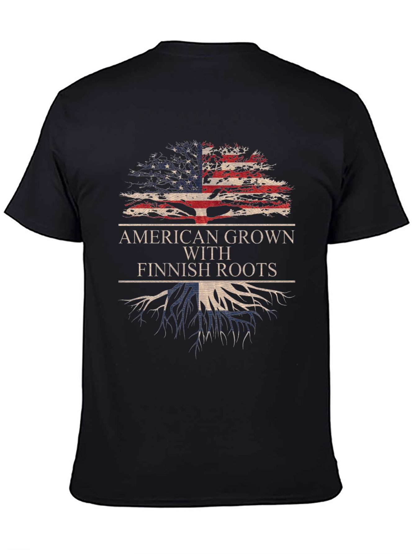 American Grown with Finnish Roots T-Shirt - 4