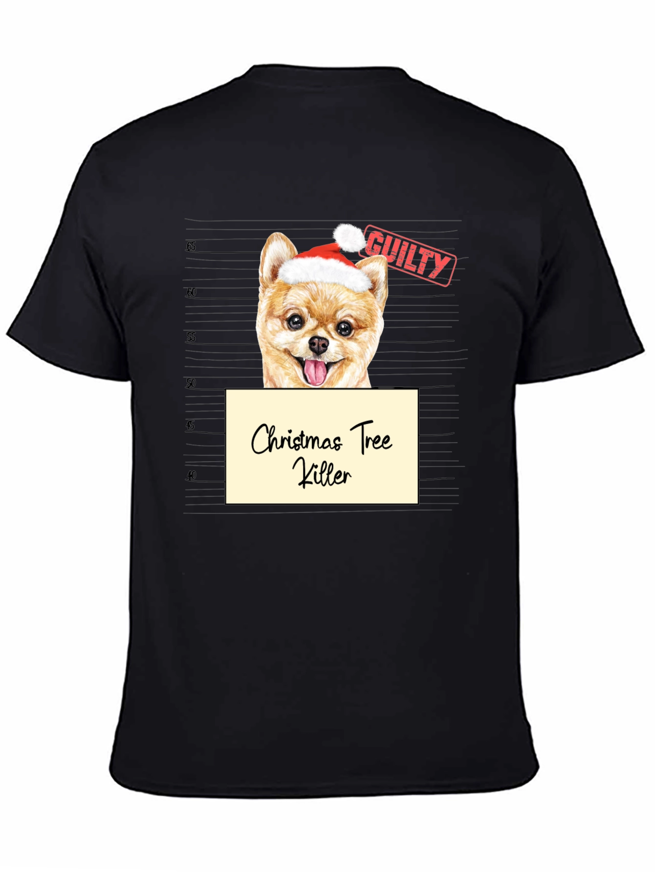 Christmas Tree Killer Dog T-Shirt - 4