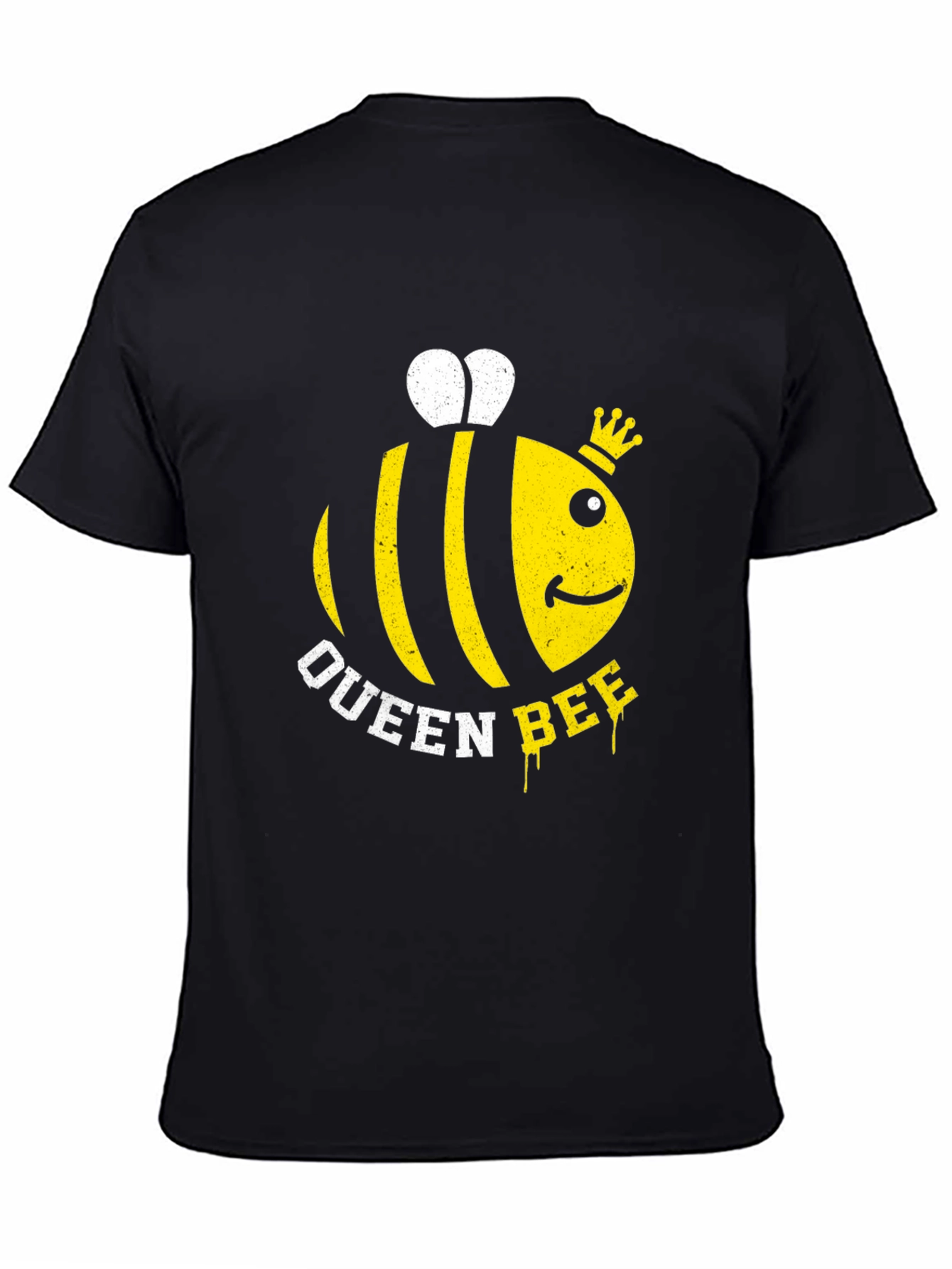 Black Queen Bee Graphic T-Shirt - Stylish and Fun view 4