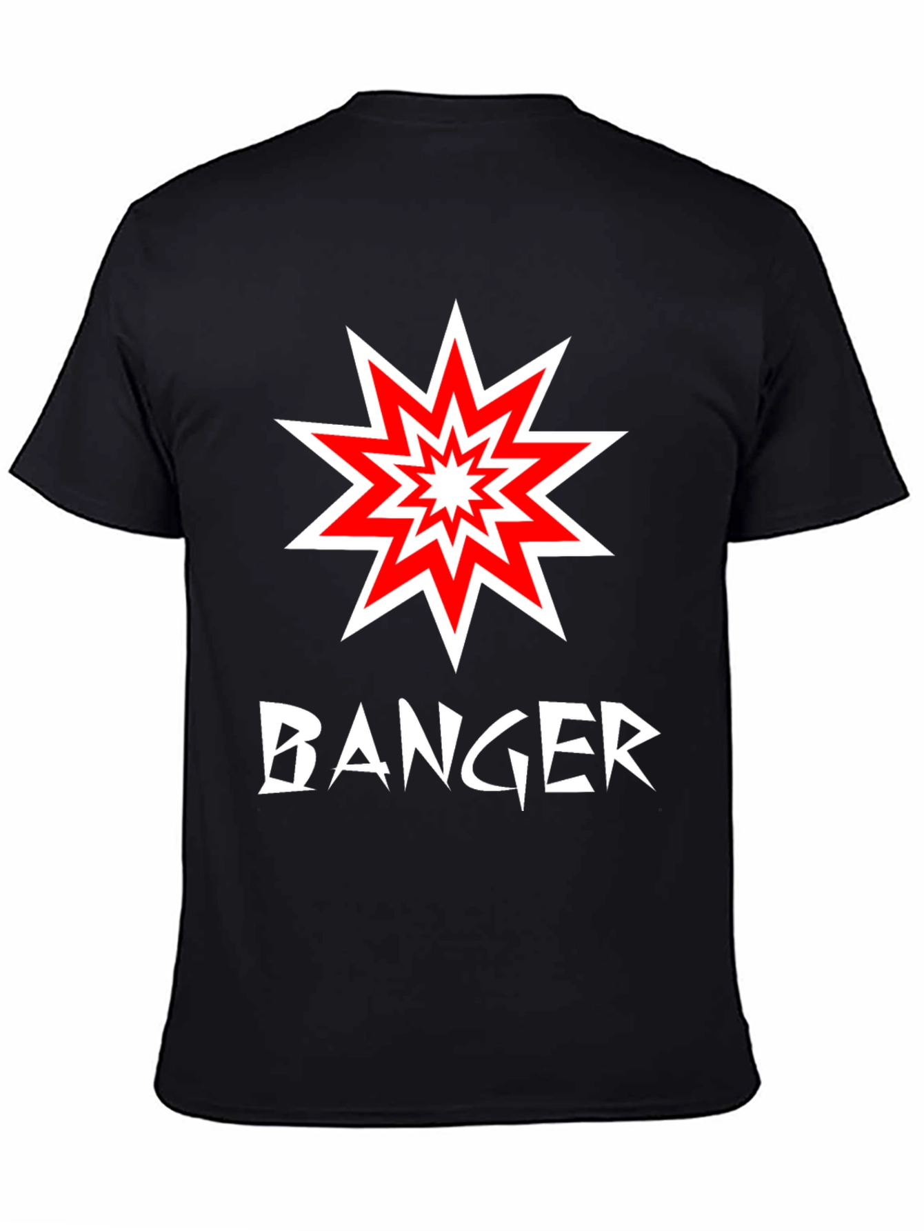Black Banger Graphic Tee - Explosive Style! view 4