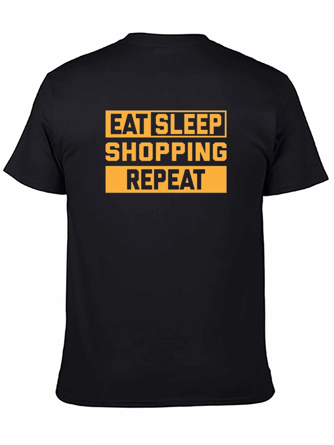 Eat Sleep Shopping Repeat Graphic Tee - 4