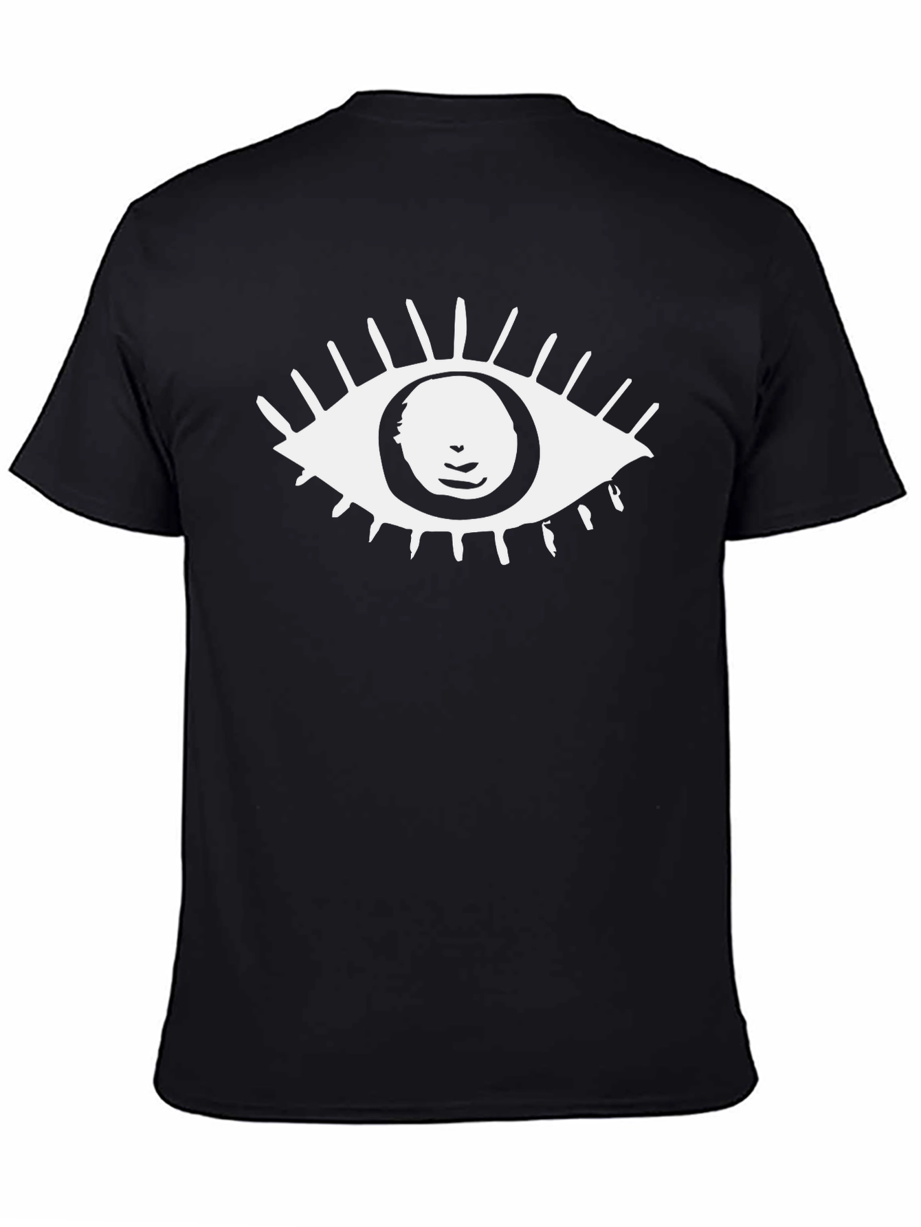 Black Eye Graphic Black T-Shirt view 4
