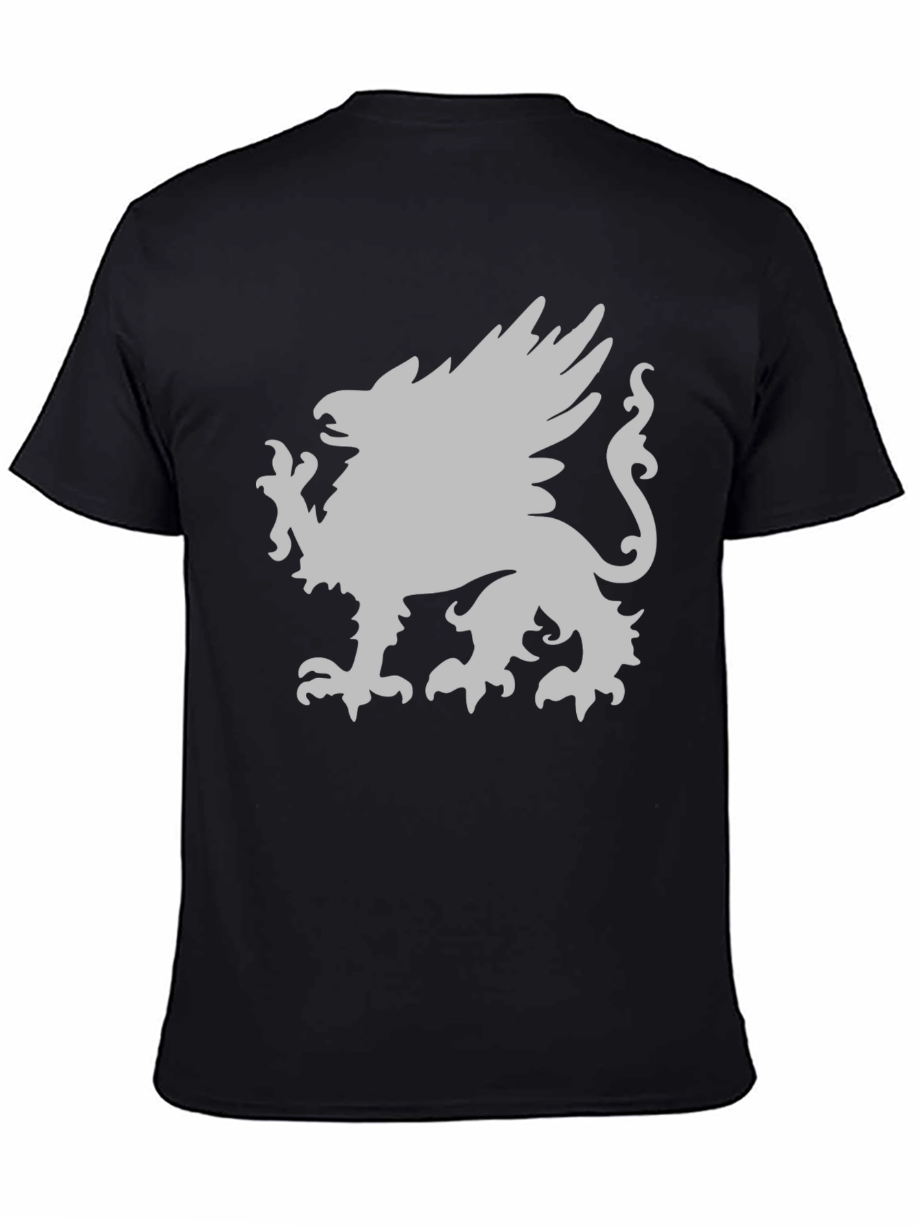 Black Griffin Graphic Tee - Classic Black view 4