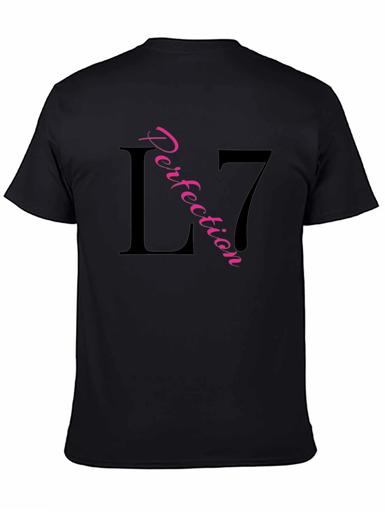 Black L7 Perfection Graphic T-Shirt view 4
