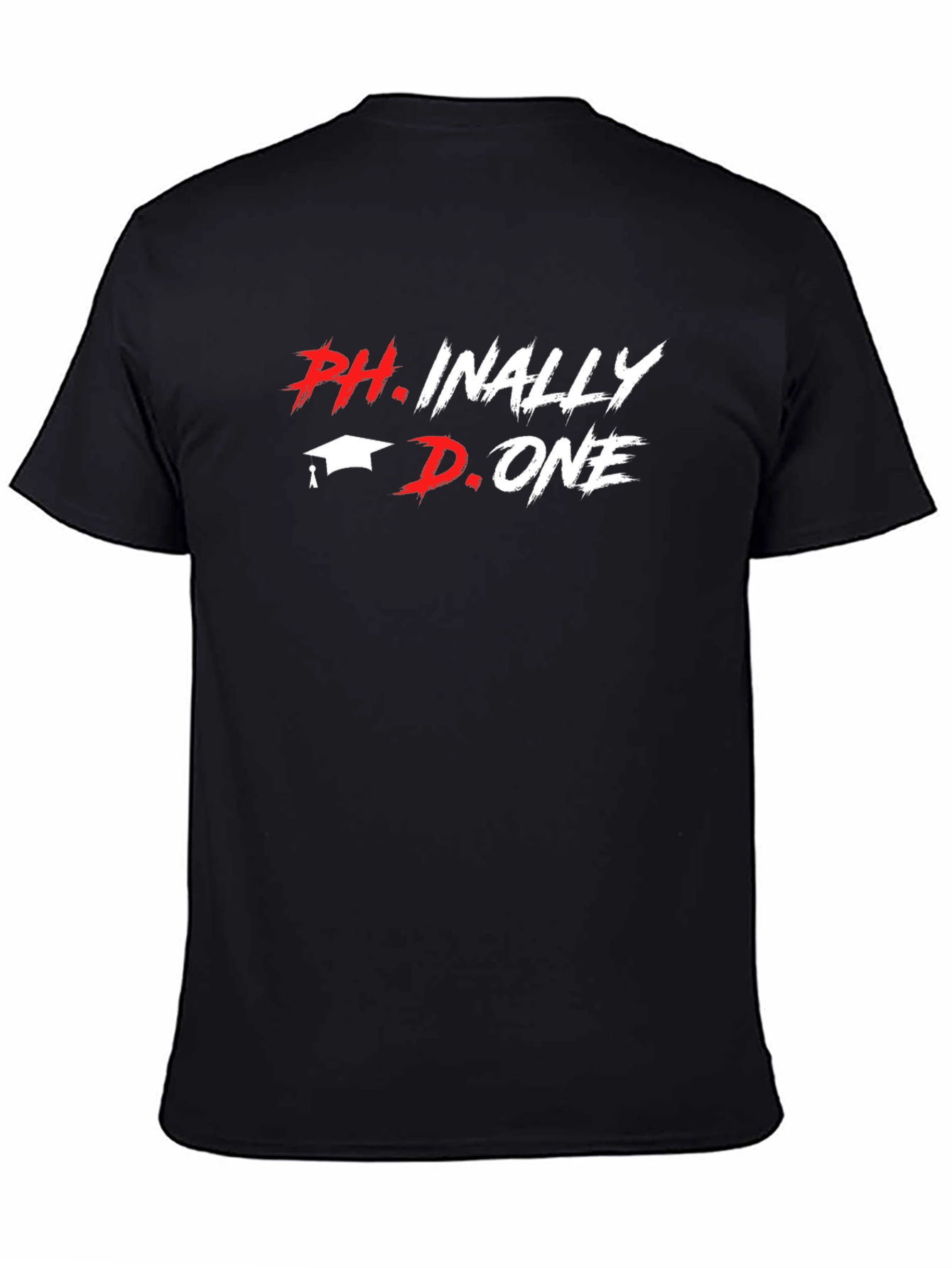 Black Ph.inally Done Black T-Shirt view 4