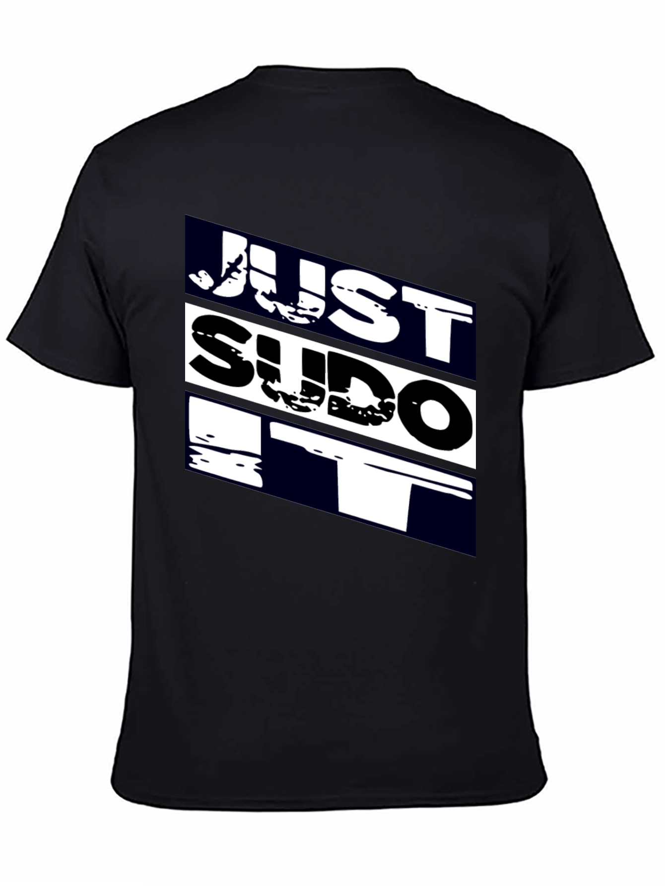 Just Sudo It - Black T-Shirt - 4