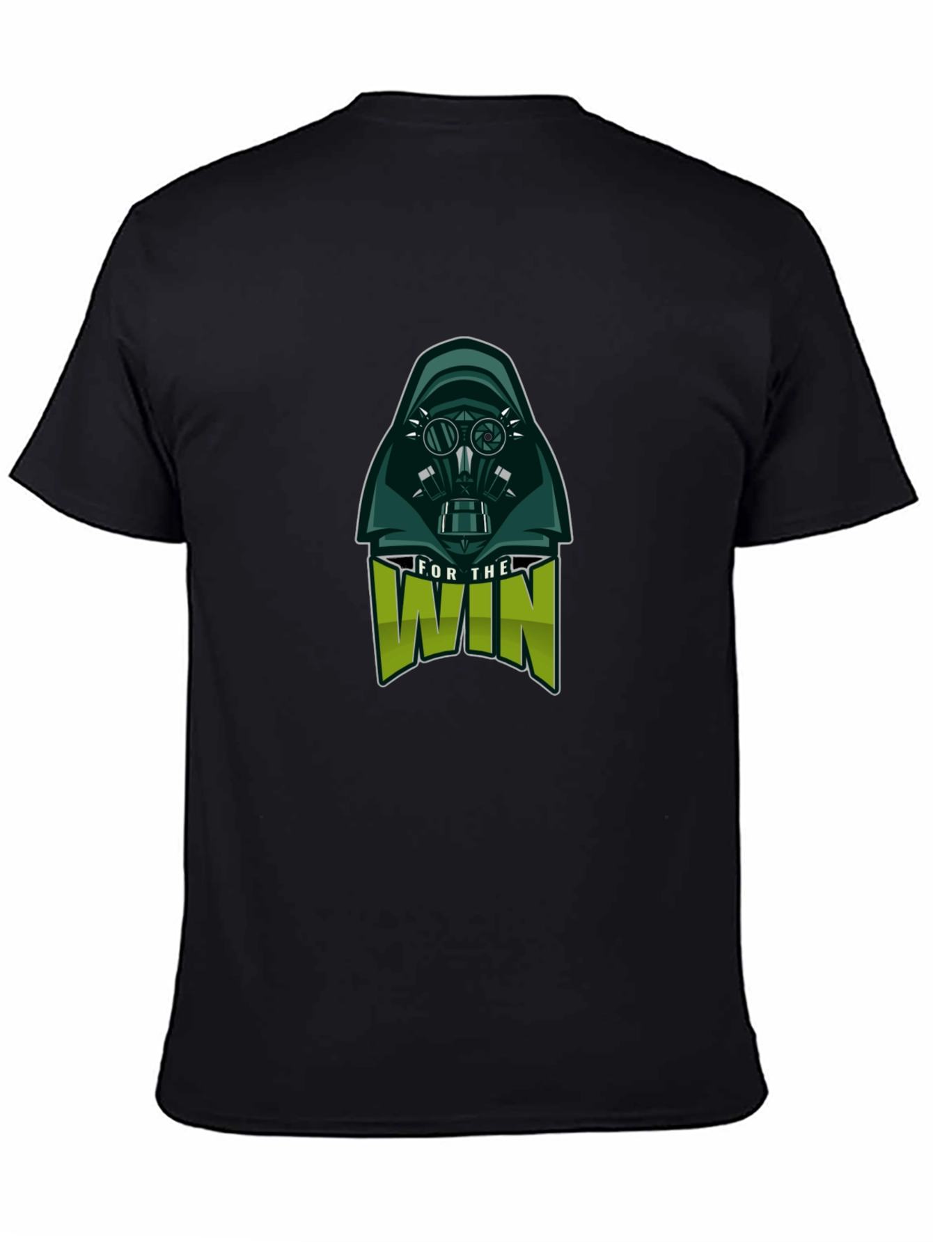 Black For The Win T-Shirt view 4