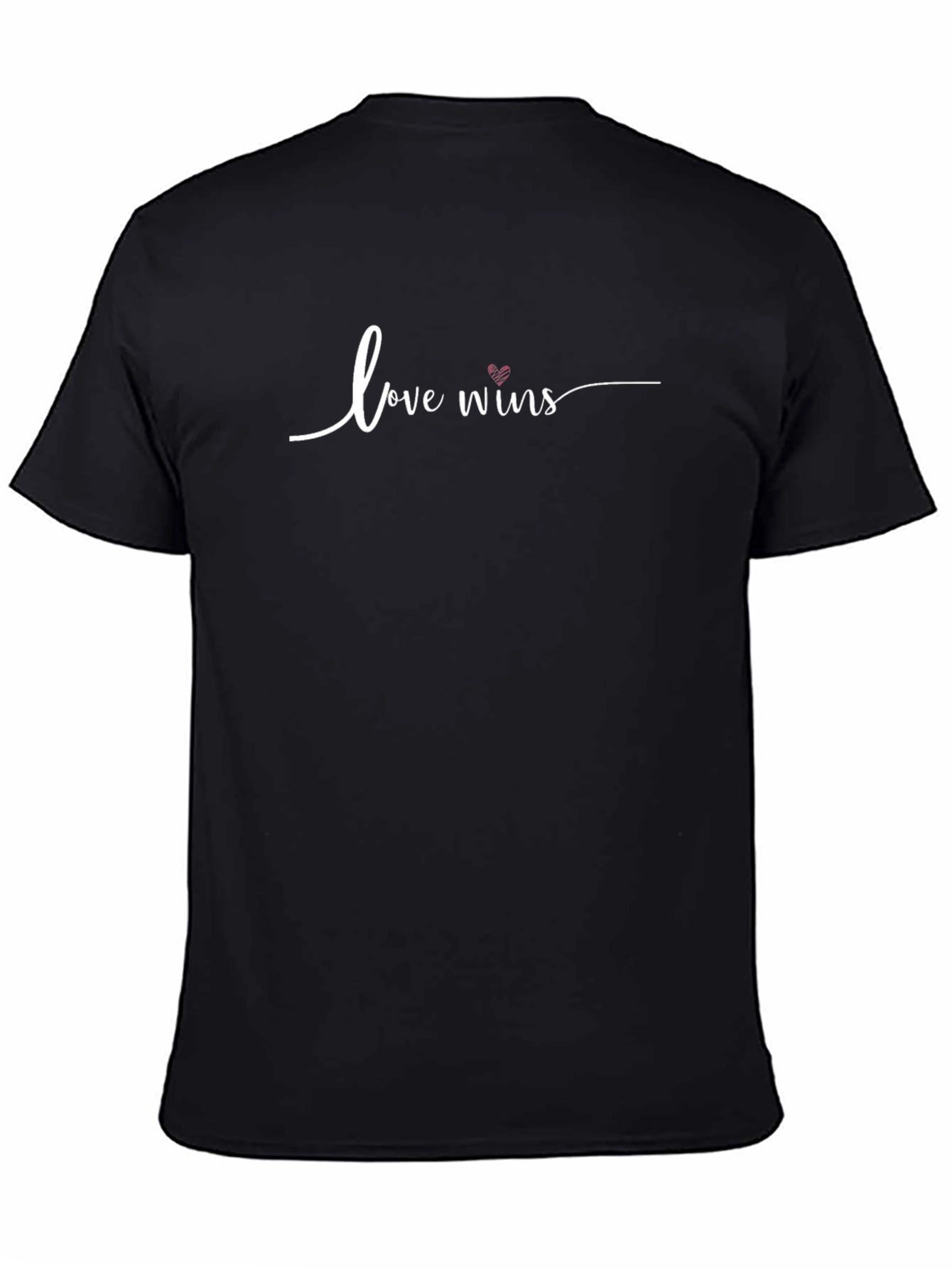 Black Love Wins Graphic Tee - Stylish and Trendy view 4