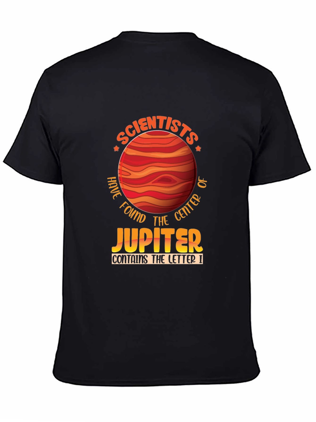 Black Scientists Found Jupiter T-Shirt view 4