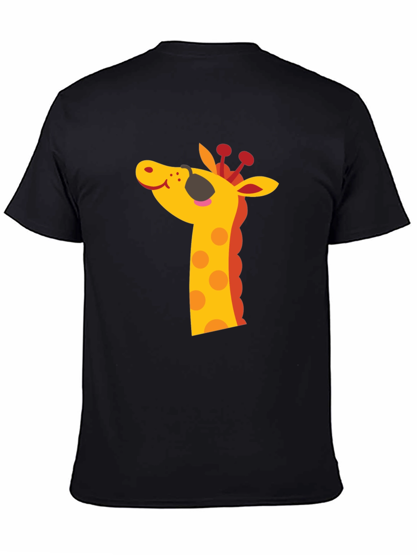 Black Black Giraffe T-Shirt view 4