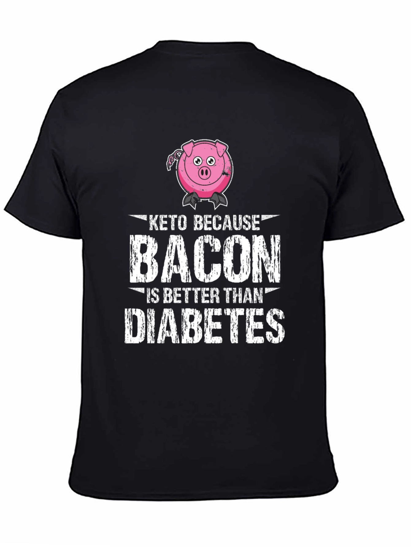Keto Because Bacon is Better T-Shirt - 4