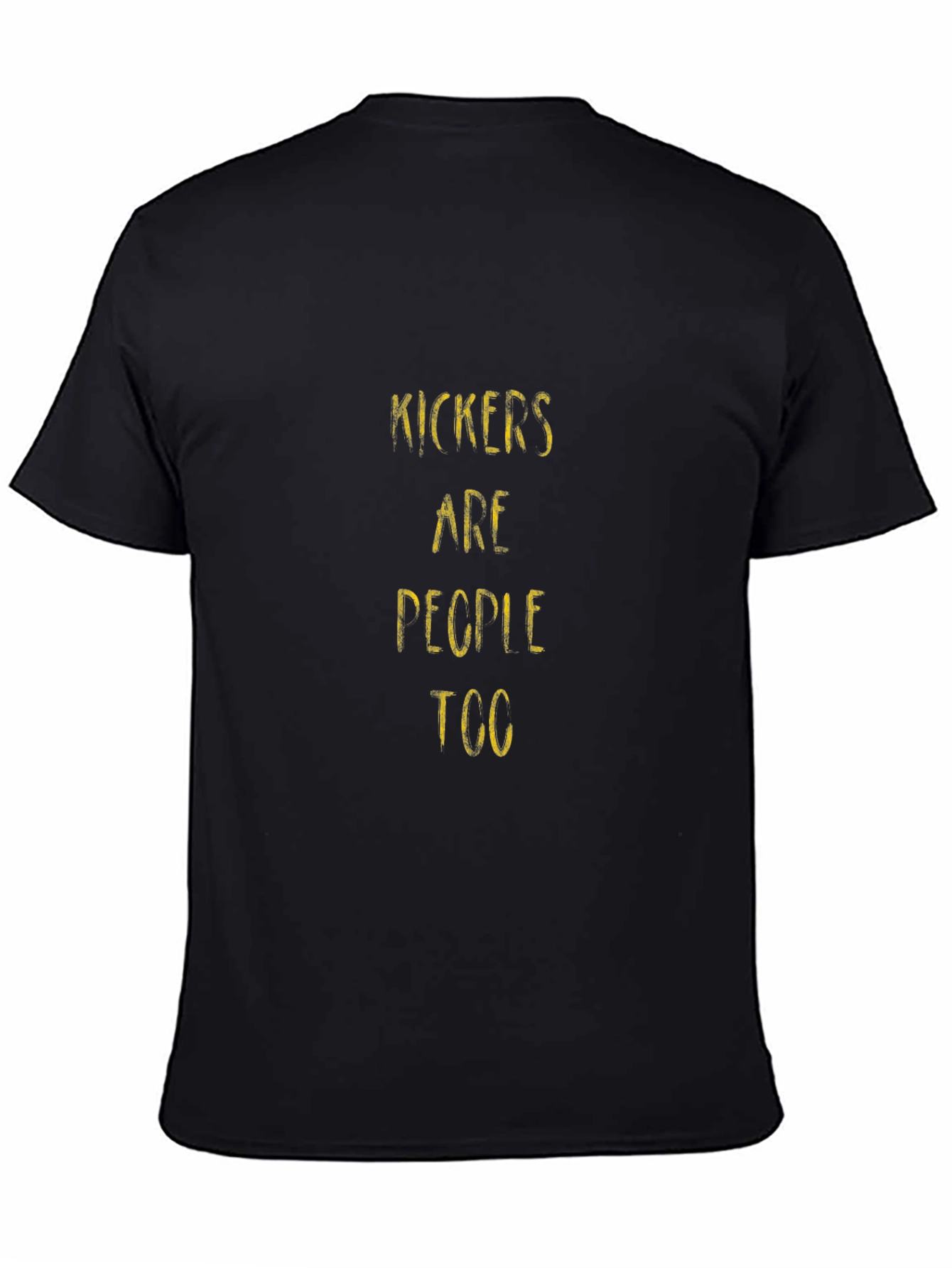 Black Kickers Are People Too - Graphic Tee view 4