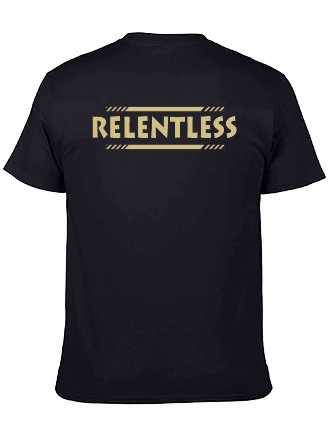 Black Relentless Graphic Tee - Mens Black T-Shirt view 4