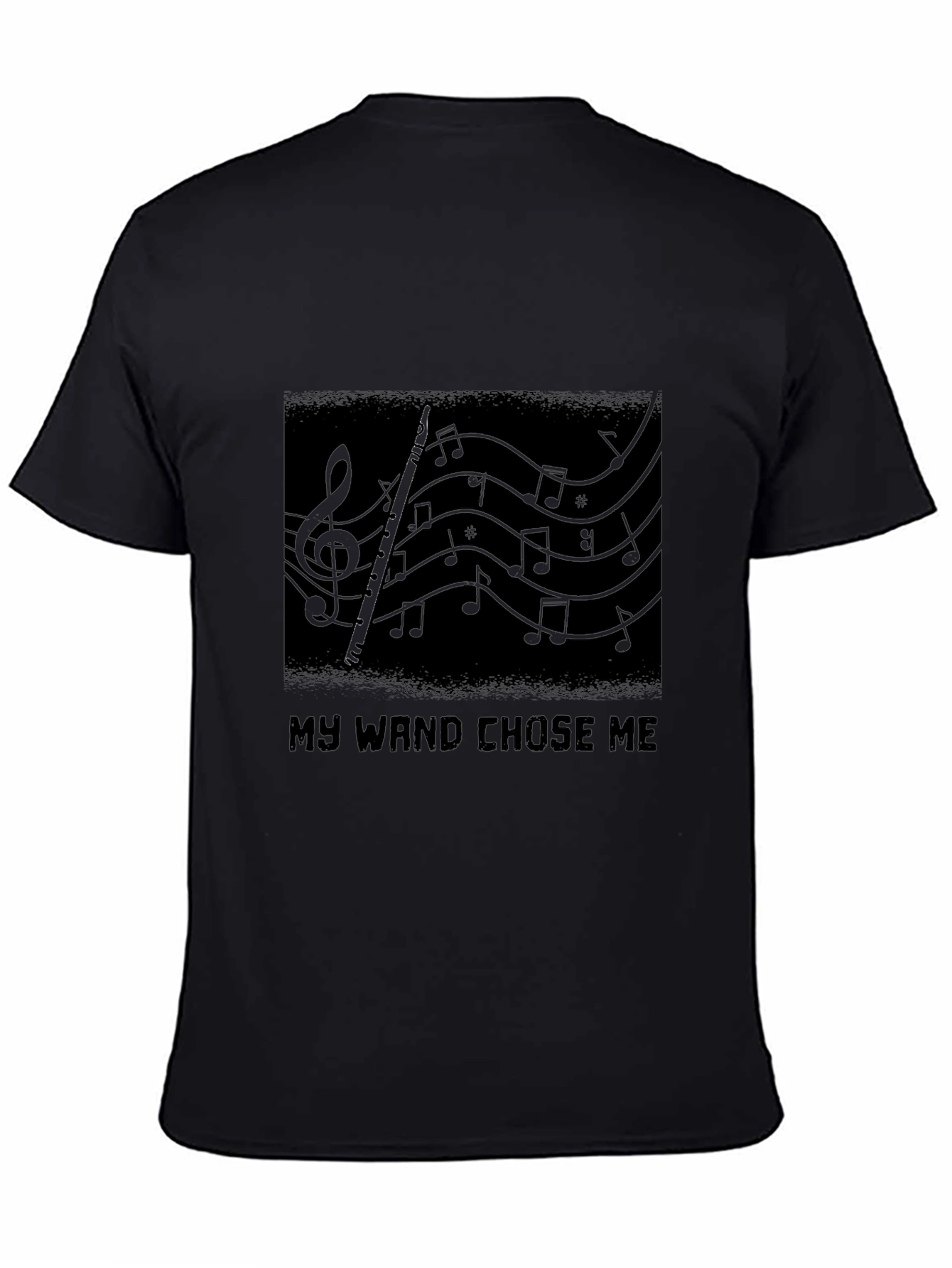 Black Music Lover Tee - My Wand Chose Me view 4