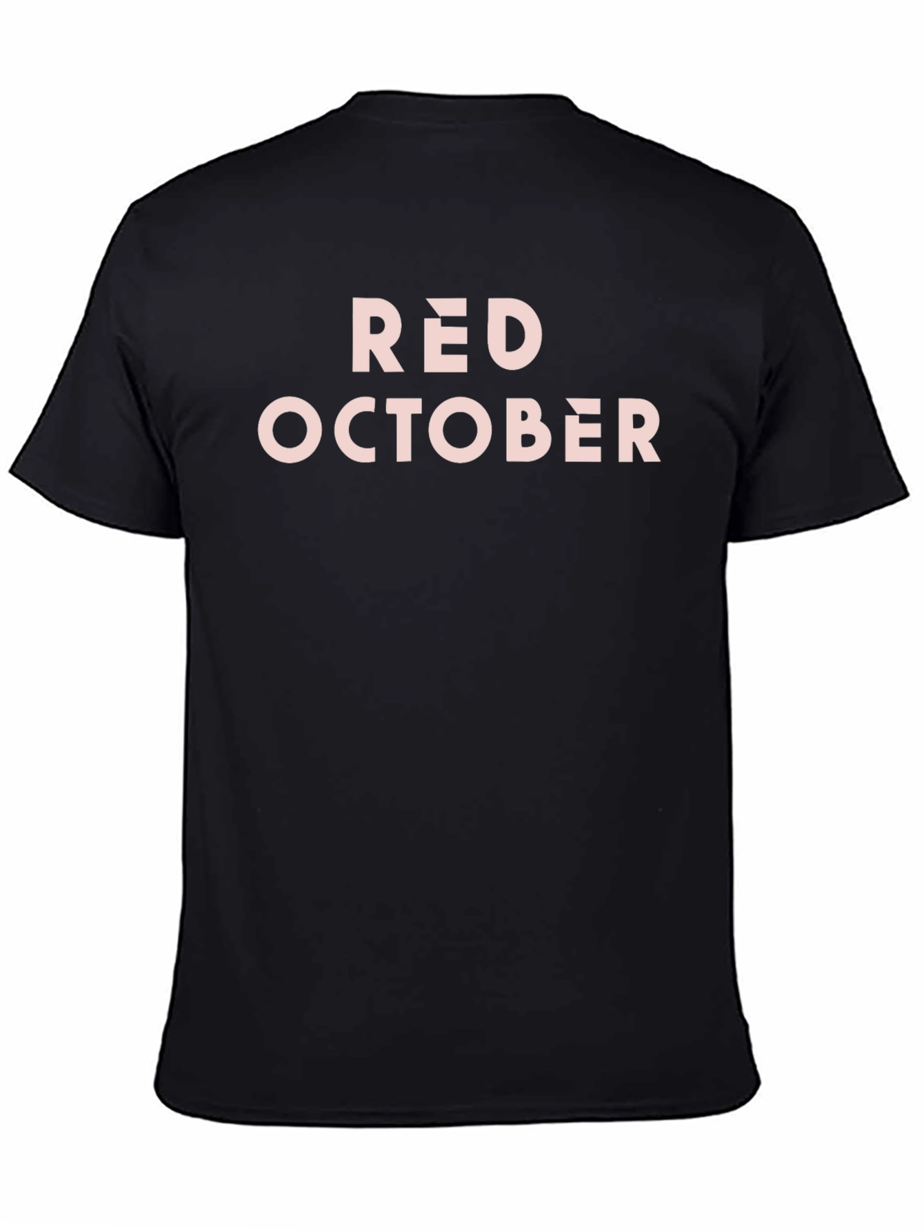 Black Red October Graphic Tee - Premium Comfort view 4