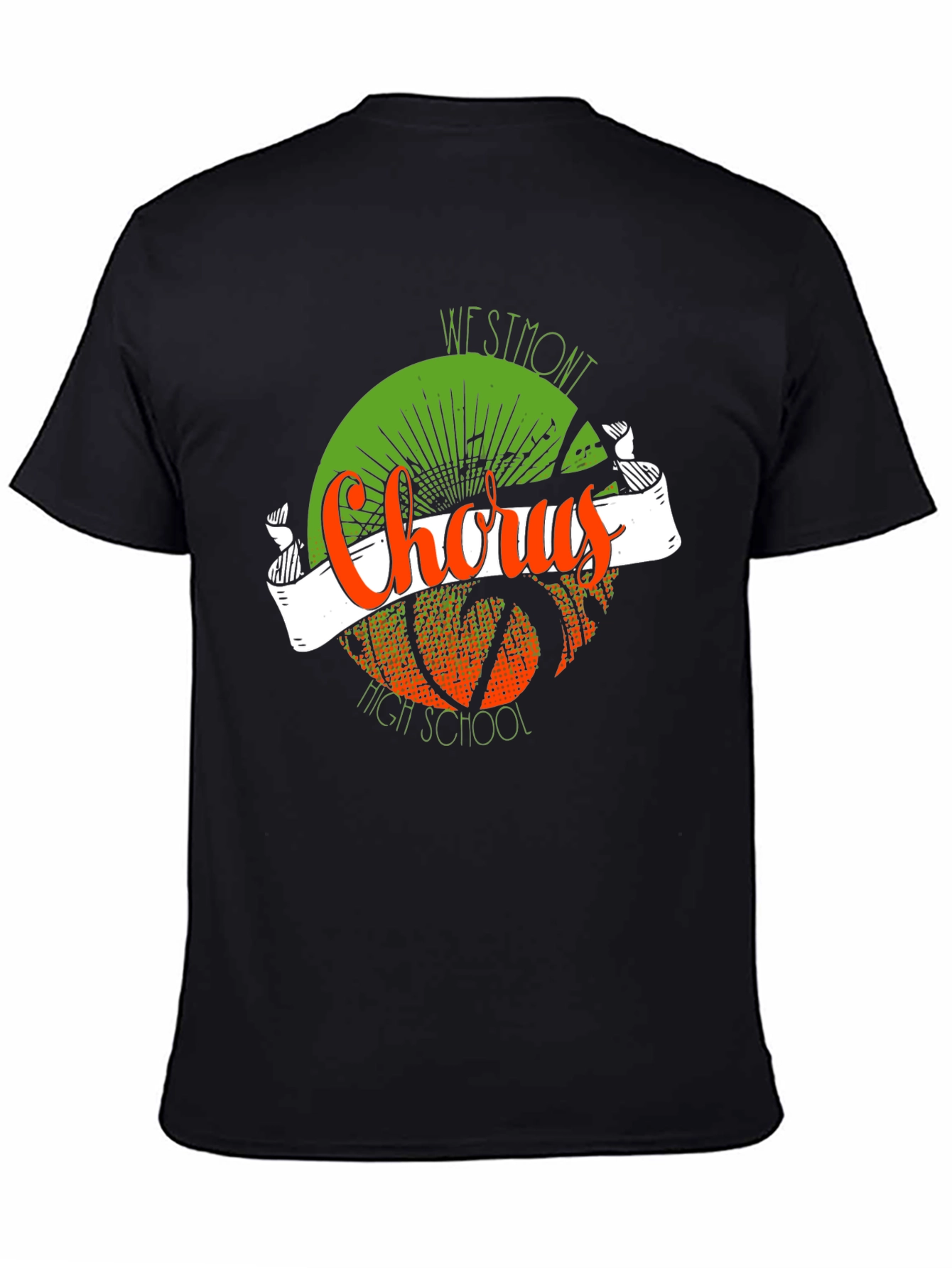 Black Westmont High Chorus Graphic T-Shirt view 4