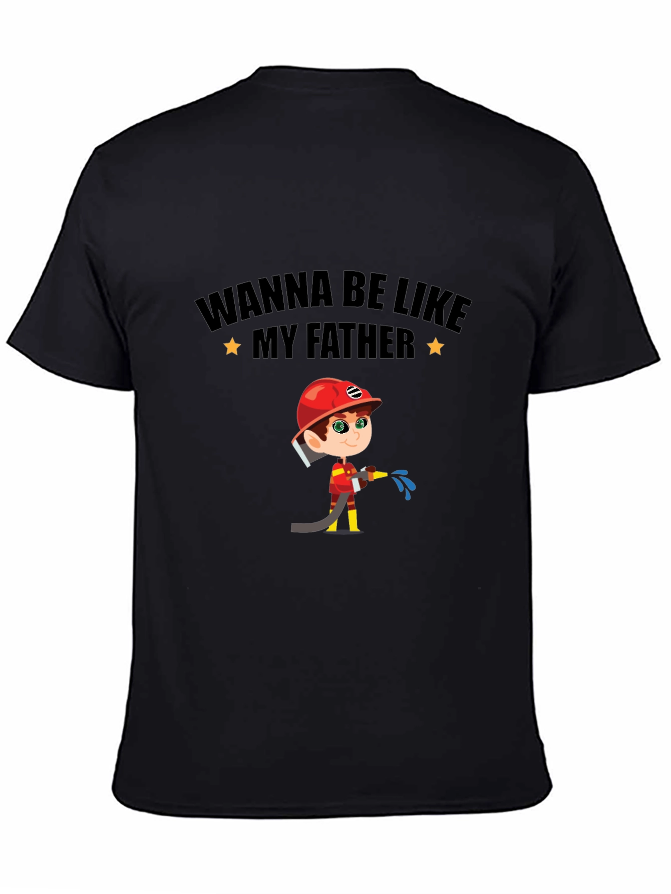 Wanna Be Like My Father Graphic T-Shirt - 4