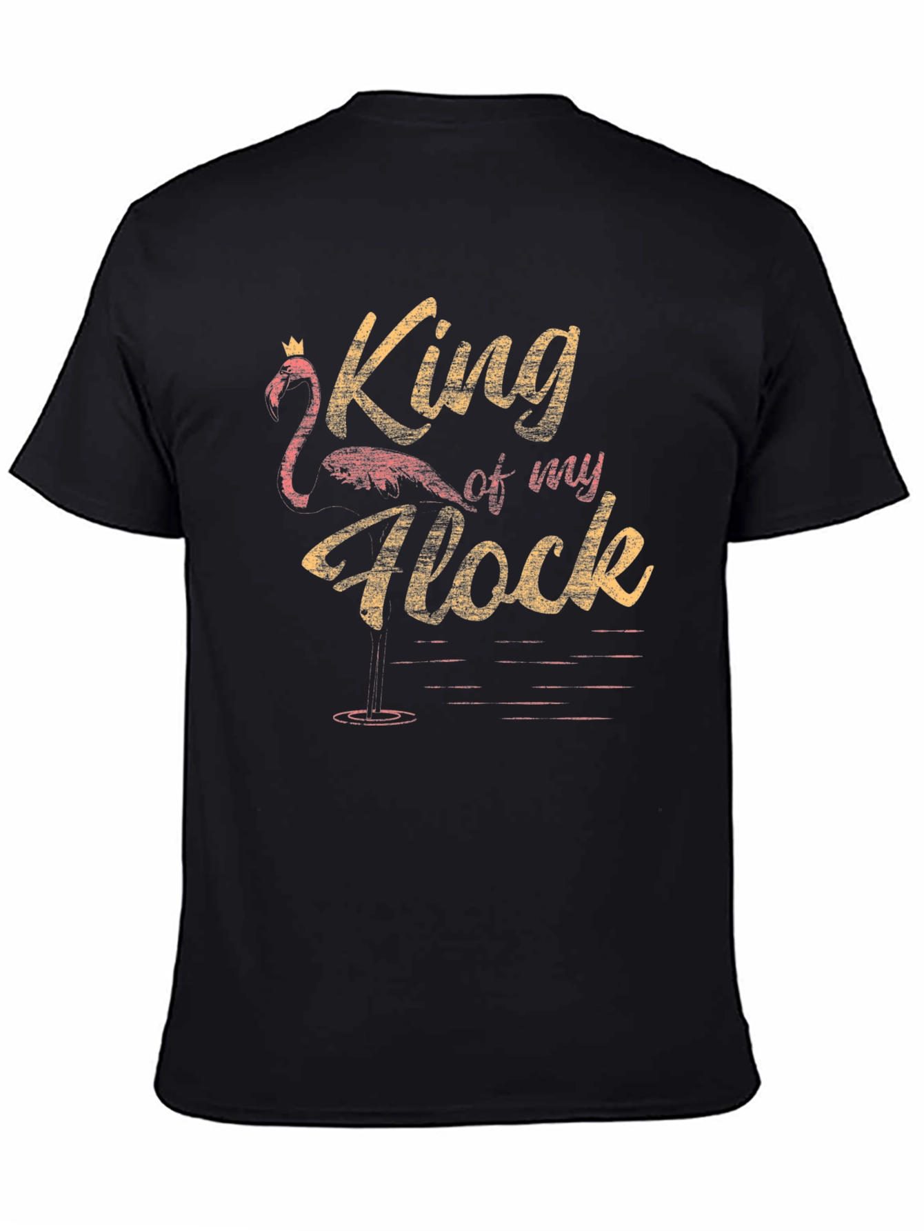 Black King of My Flock Graphic Tee view 4