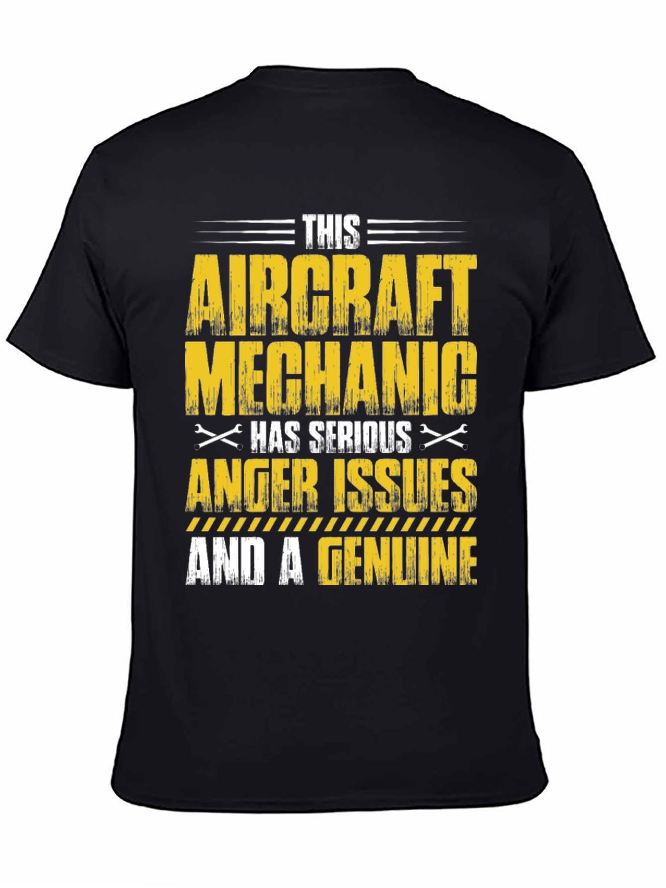 Aircraft Mechanic Anger Issues T-Shirt - 4