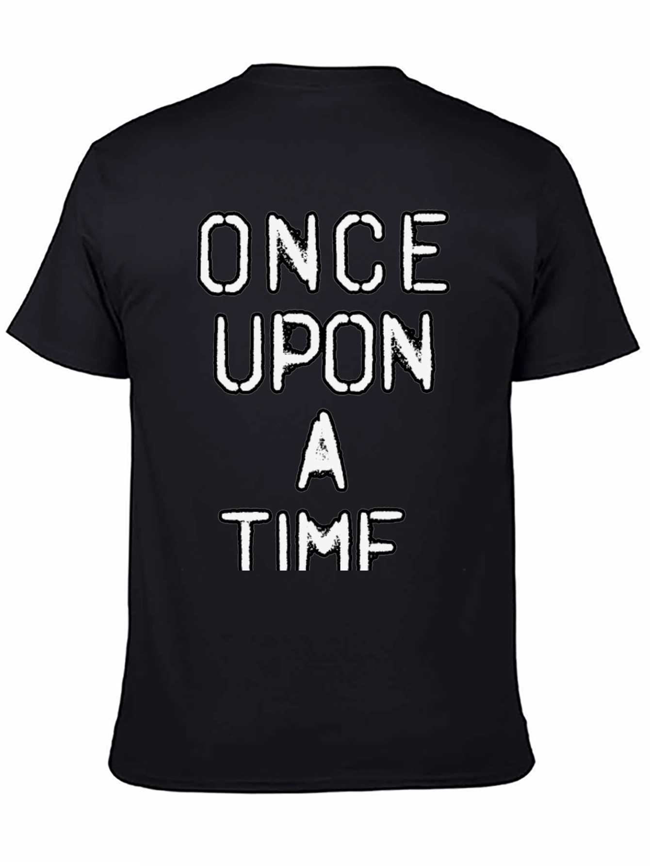 Black Once Upon A Time Graphic T-Shirt view 4