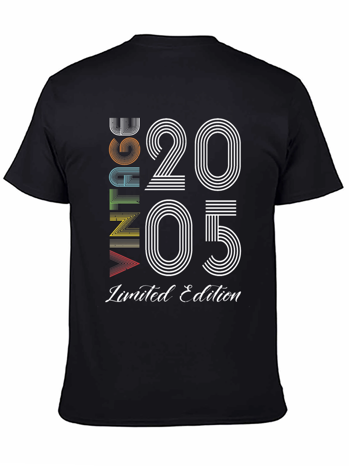 Black Vintage 2005 Limited Edition Graphic T-Shirt view 4