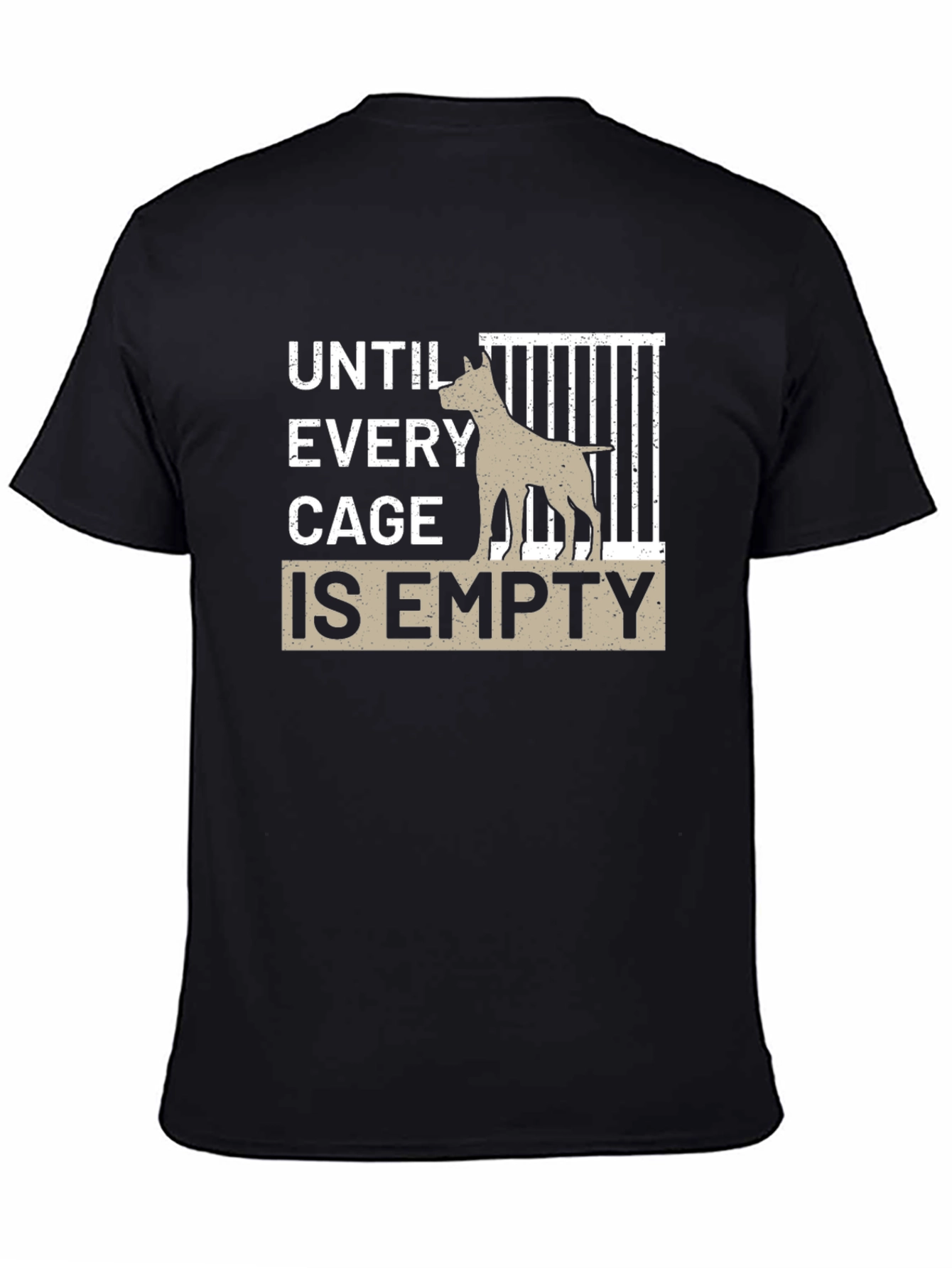 Until Every Cage is Empty T-Shirt - 4