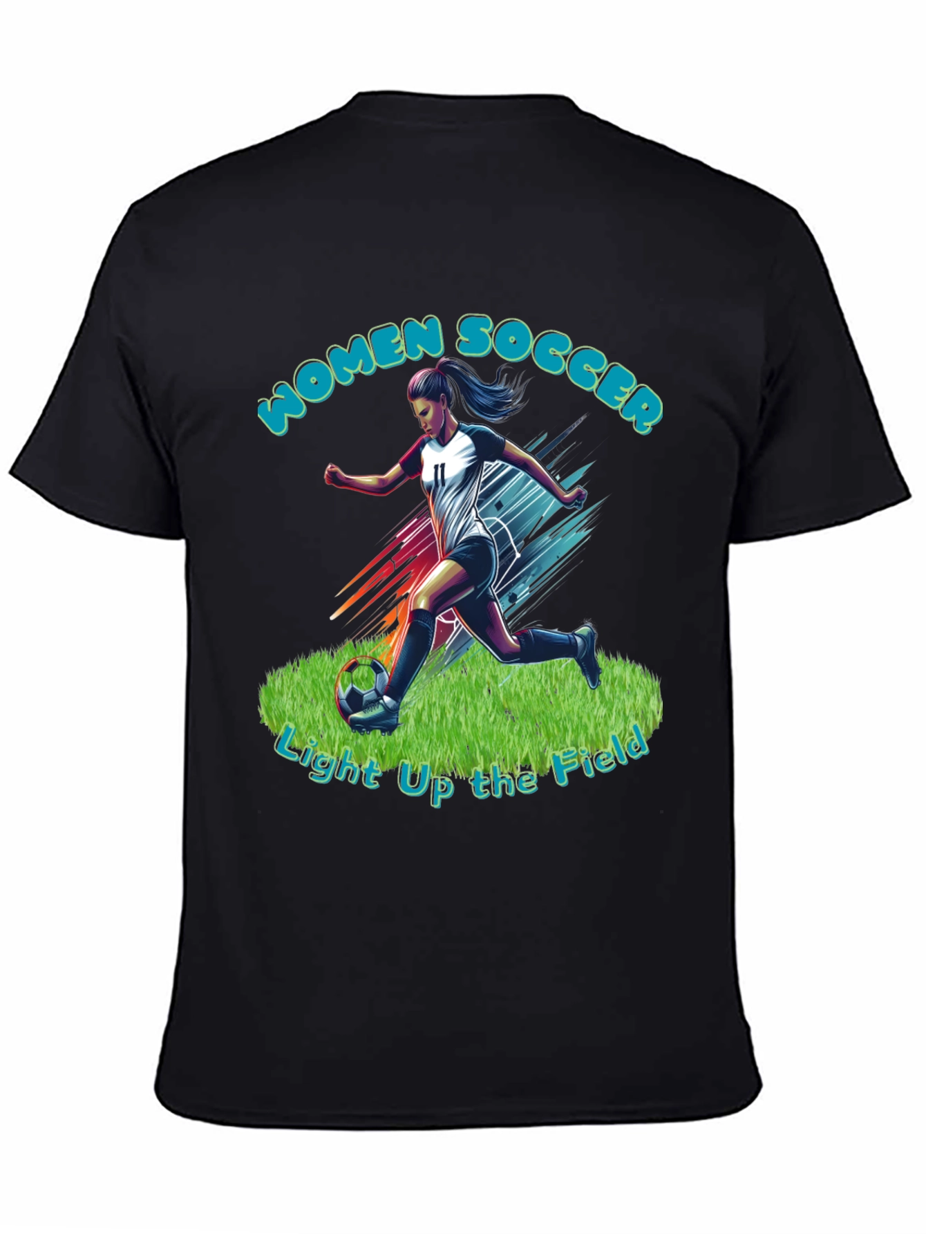 Women's Soccer Graphic T-Shirt - 4