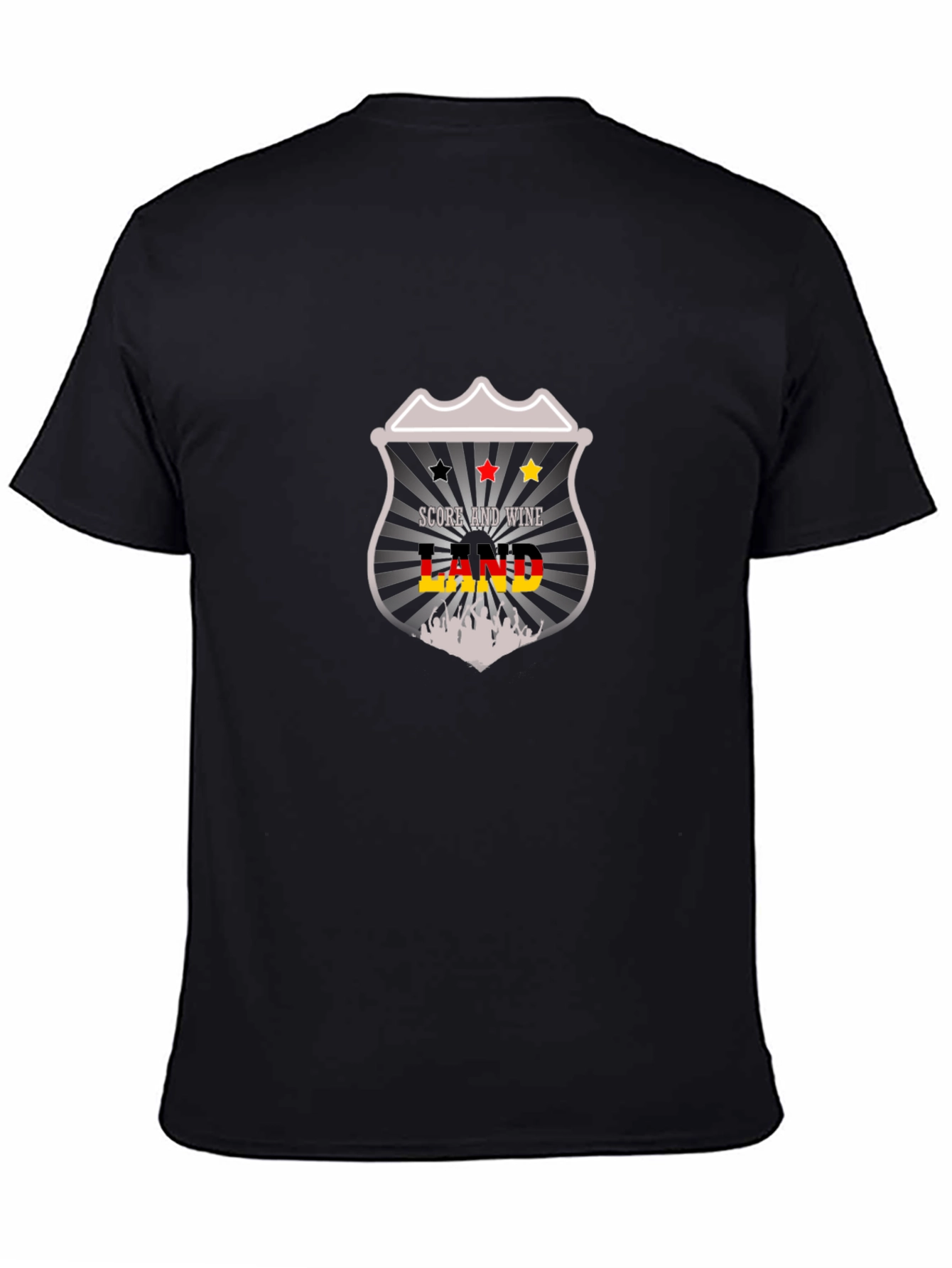 Score And Wine Land Graphic Tee - 4