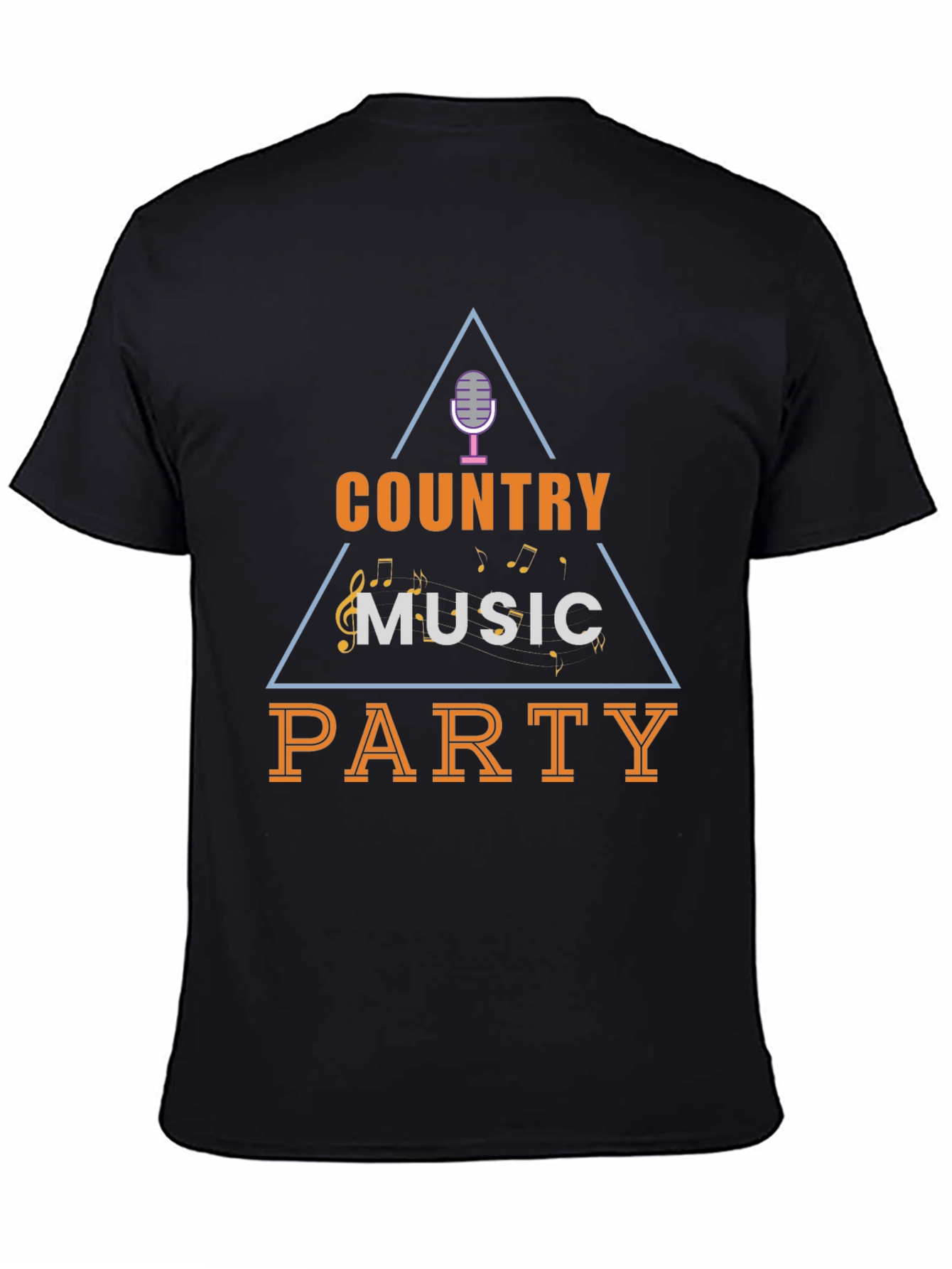 Black Country Music Party T-Shirt view 4