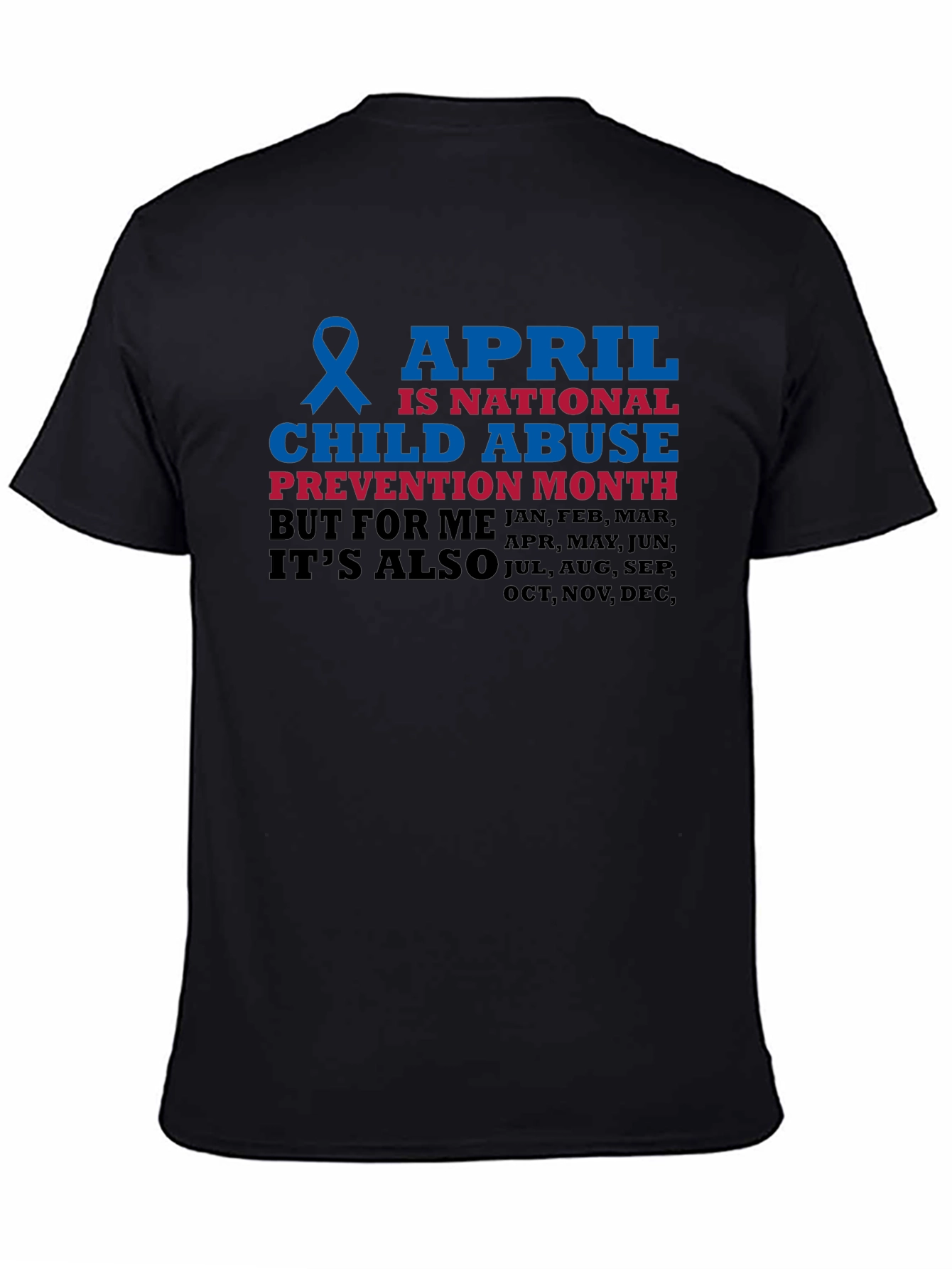 Child Abuse Awareness Month T-Shirt - 4