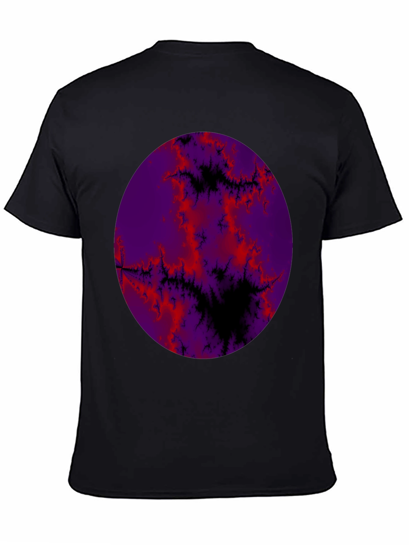 Fractal Planet Graphic T-Shirt - 4