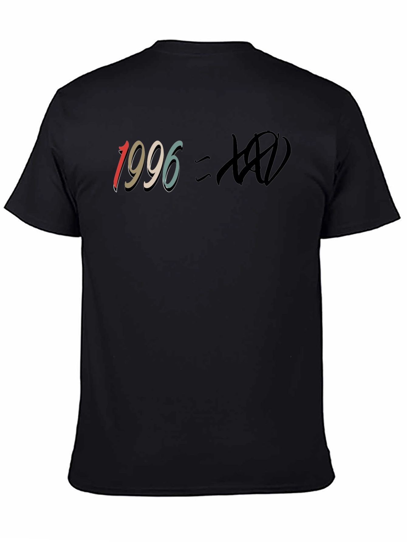 Black 1996 T-Shirt XOXO view 4