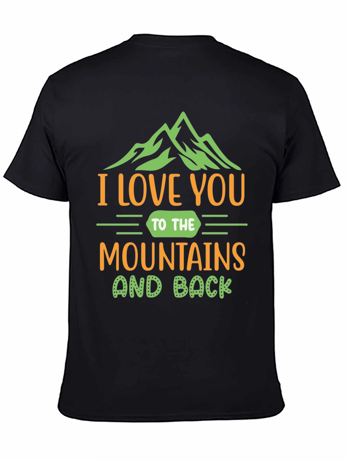 Black Mountains Graphic Print Tee view 4