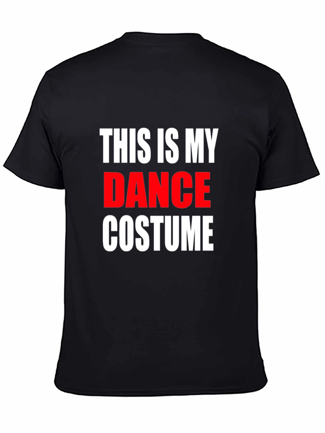 Black Dance Costume T-Shirt - Funny Dancing Tee view 4