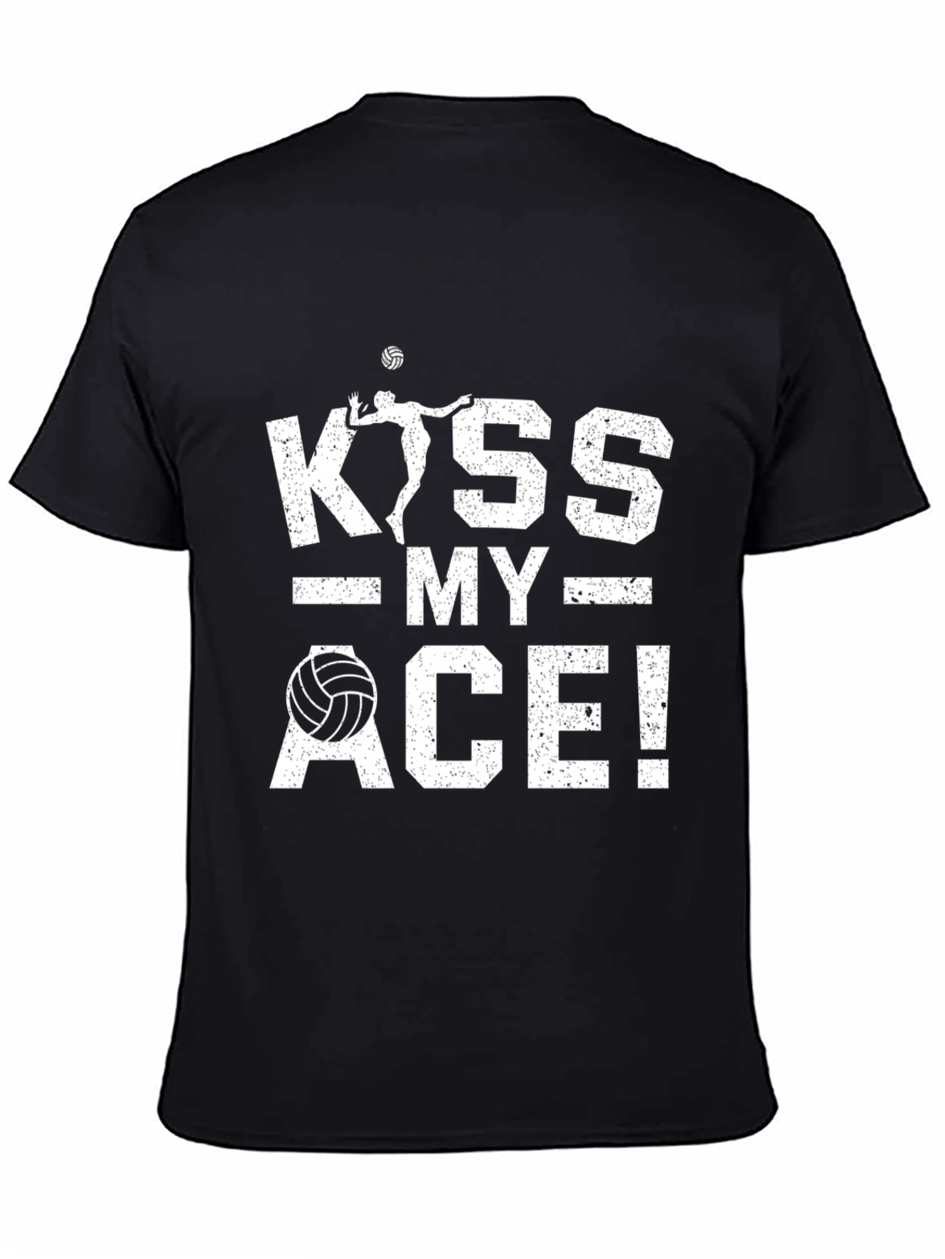 Kiss My Ace Volleyball Graphic T-Shirt - 4