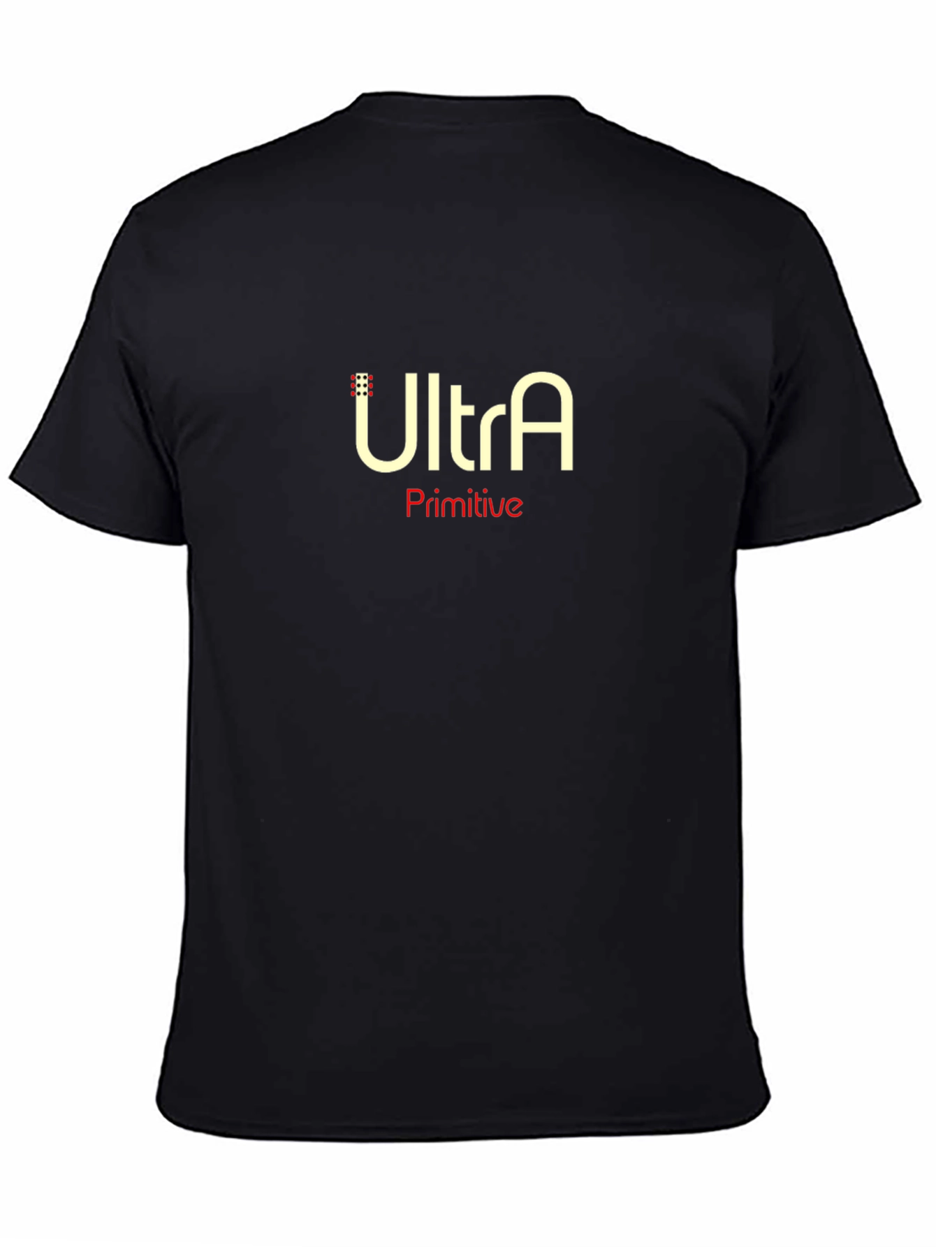 Black Ultra Primitive Graphic Tee - Black Cotton Blend view 4