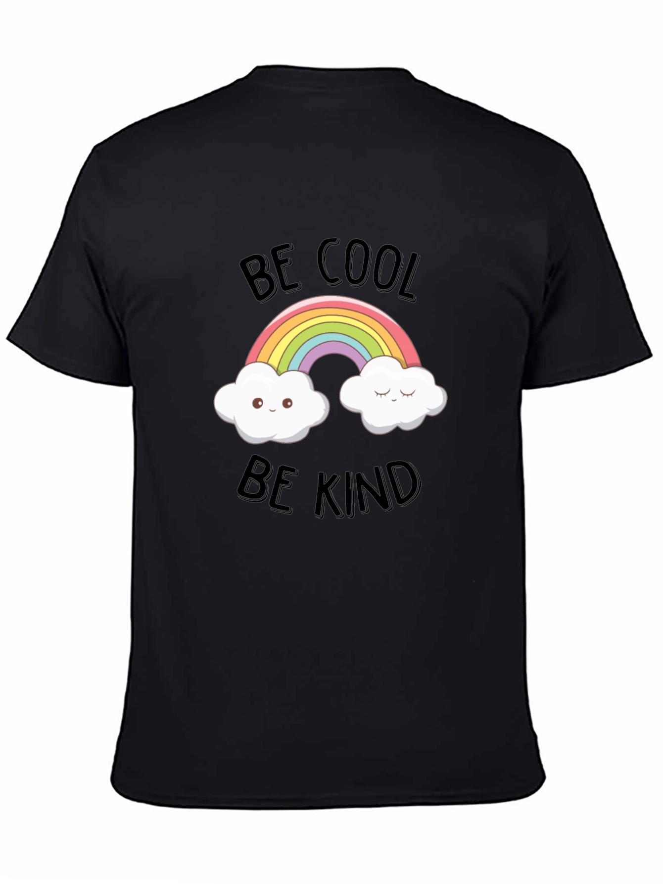 Black Be Cool Be Kind Graphic Tee view 4