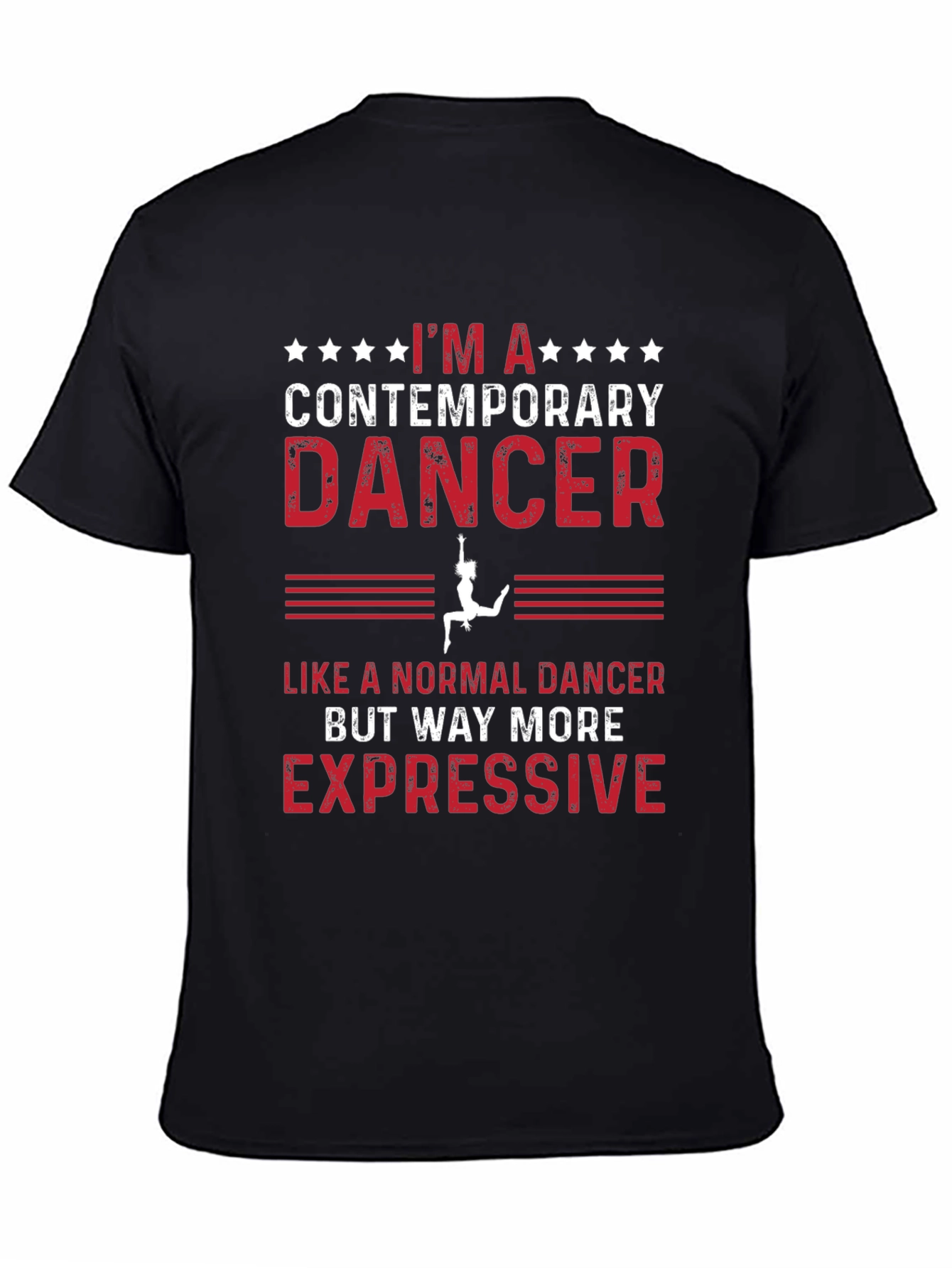 Contemporary Dancer Graphic T-Shirt - Expressive Style - 4