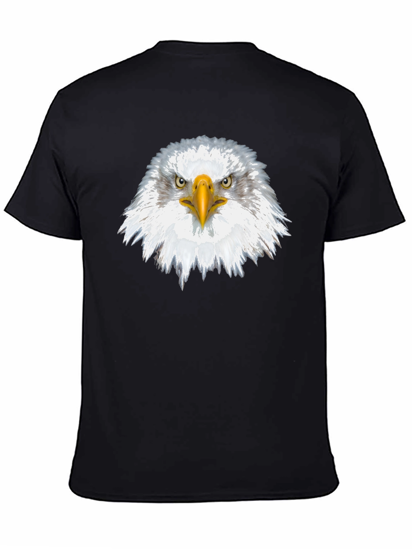 Black Eagle Graphic Black T-Shirt view 4