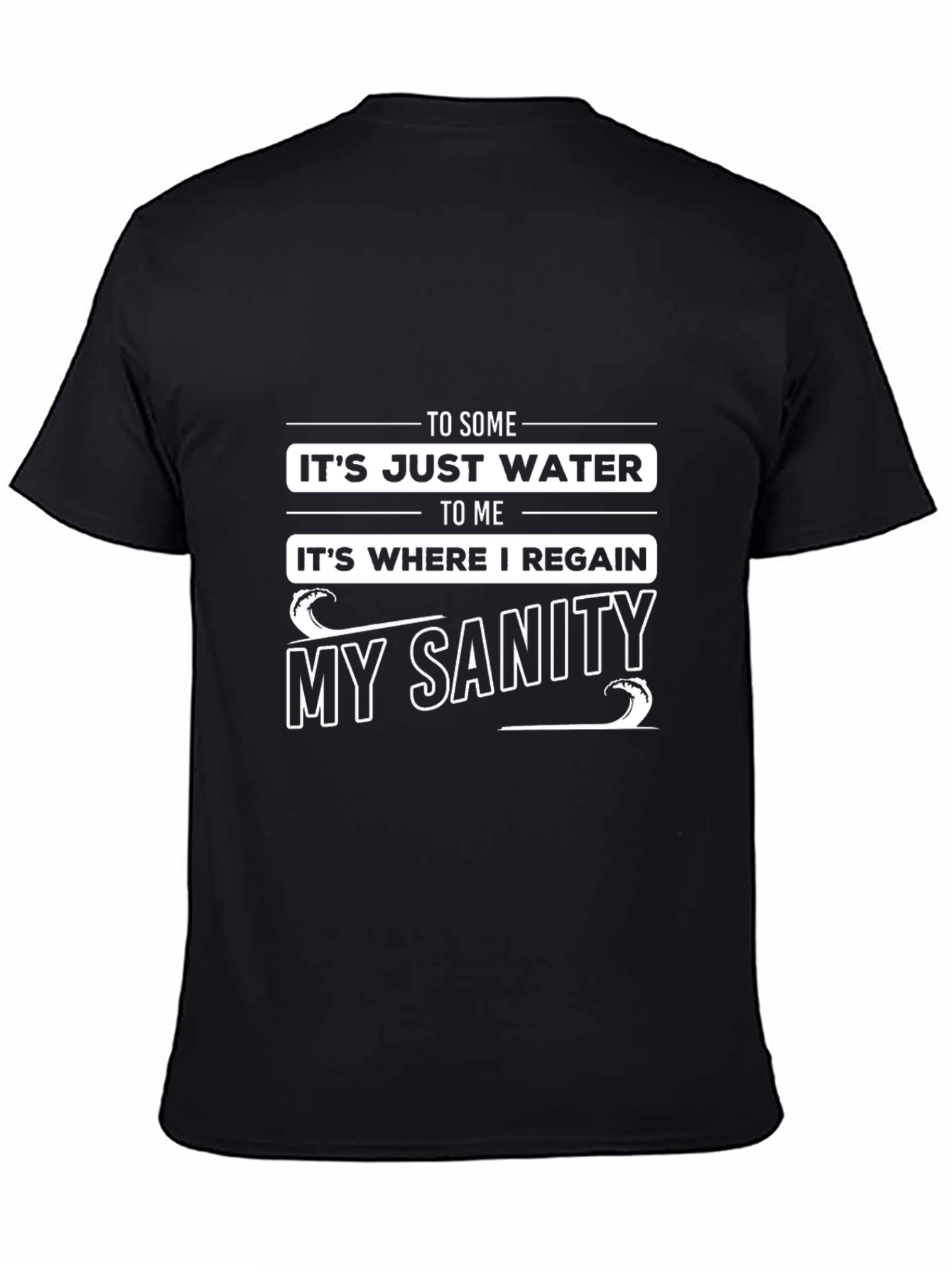 Black Water Sanity T-Shirt view 4